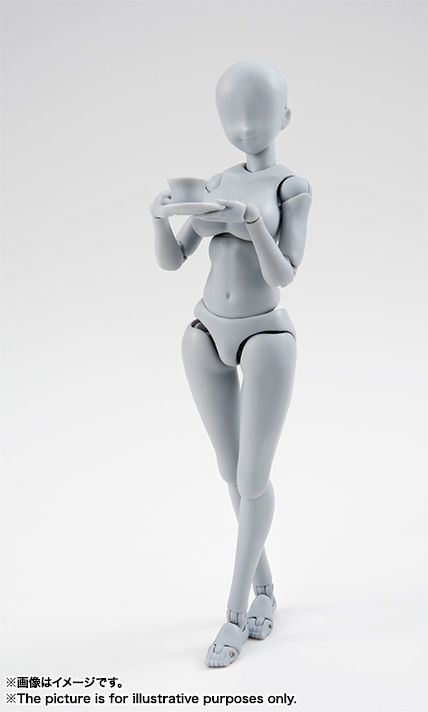 S.H.Figuarts - Body-chan - Yabuki Kentarou Edition, DX Set, Gray Color Ver. (Bandai) photo 7