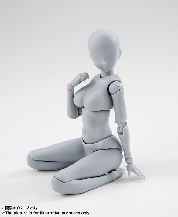 S.H.Figuarts - Body-chan - Yabuki Kentarou Edition, DX Set, Gray Color Ver. (Bandai) photo 8