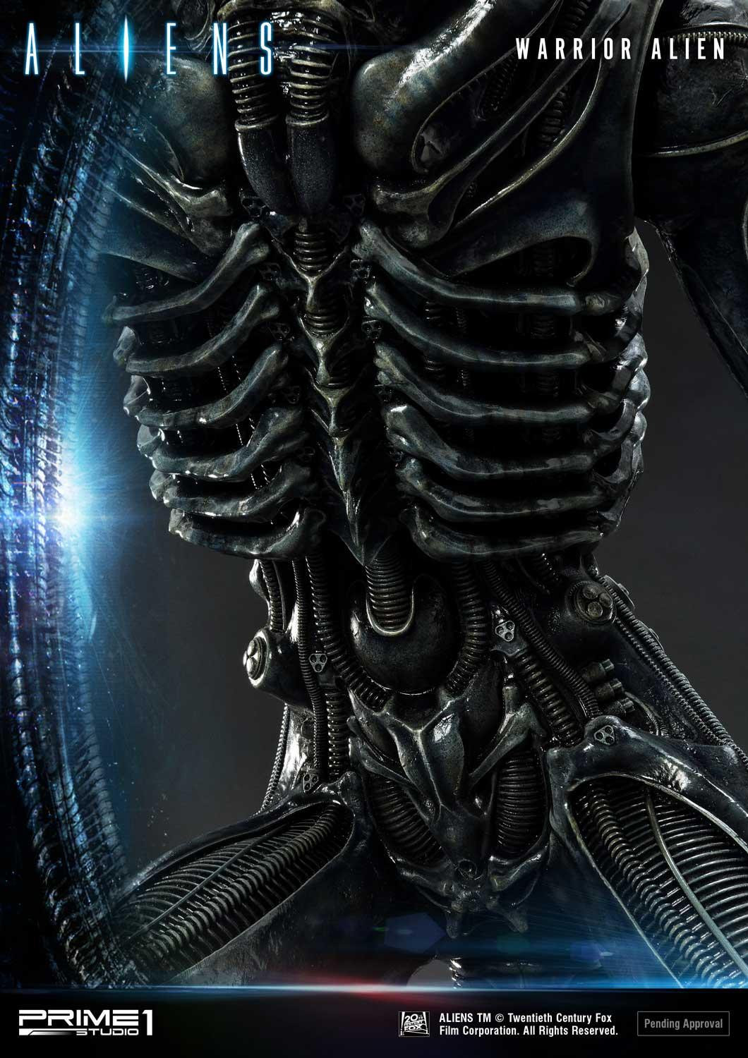 Aliens (Comics) - Alien Warrior - Facehugger - Premium Masterline  (PMDHAL-02) (Prime 1 Studio) photo 2