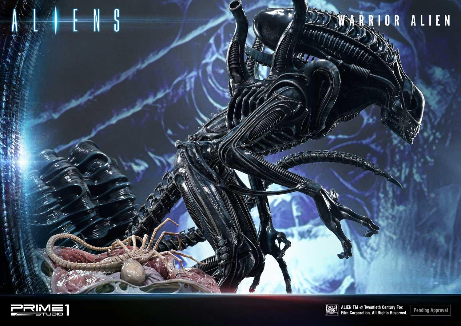 Aliens (Comics) - Alien Warrior - Facehugger - Premium Masterline  (PMDHAL-02) (Prime 1 Studio) photo 8