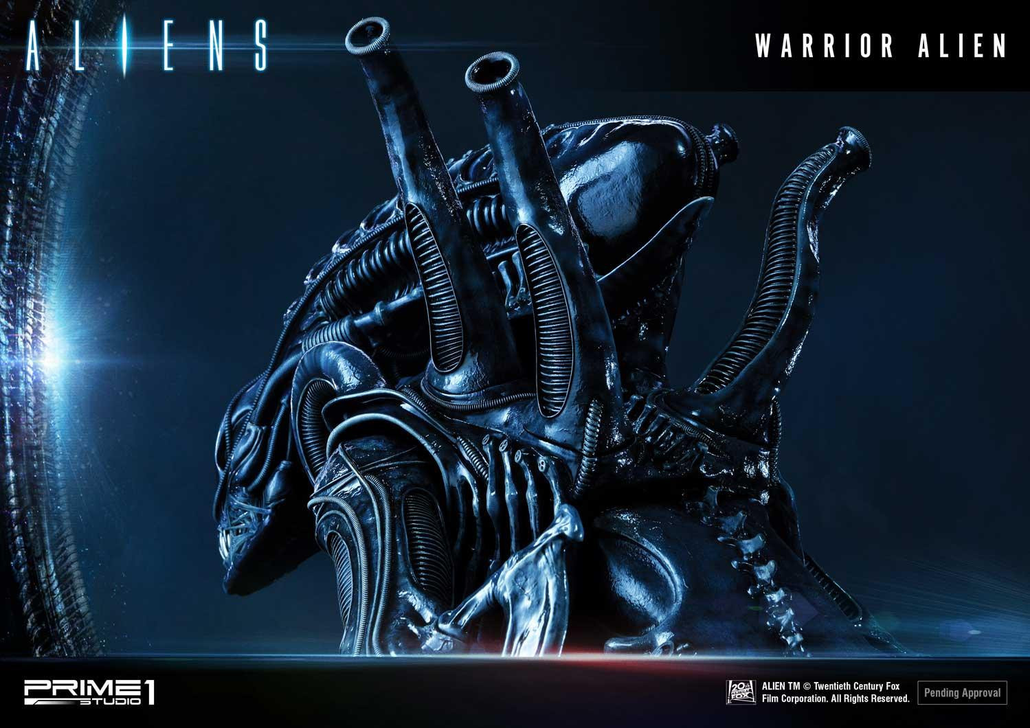 Aliens (Comics) - Alien Warrior - Facehugger - Premium Masterline  (PMDHAL-02) (Prime 1 Studio) photo 9