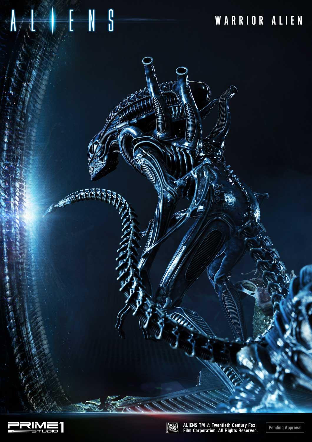 Aliens (Comics) - Alien Warrior - Facehugger - Premium Masterline  (PMDHAL-02) (Prime 1 Studio) photo 29