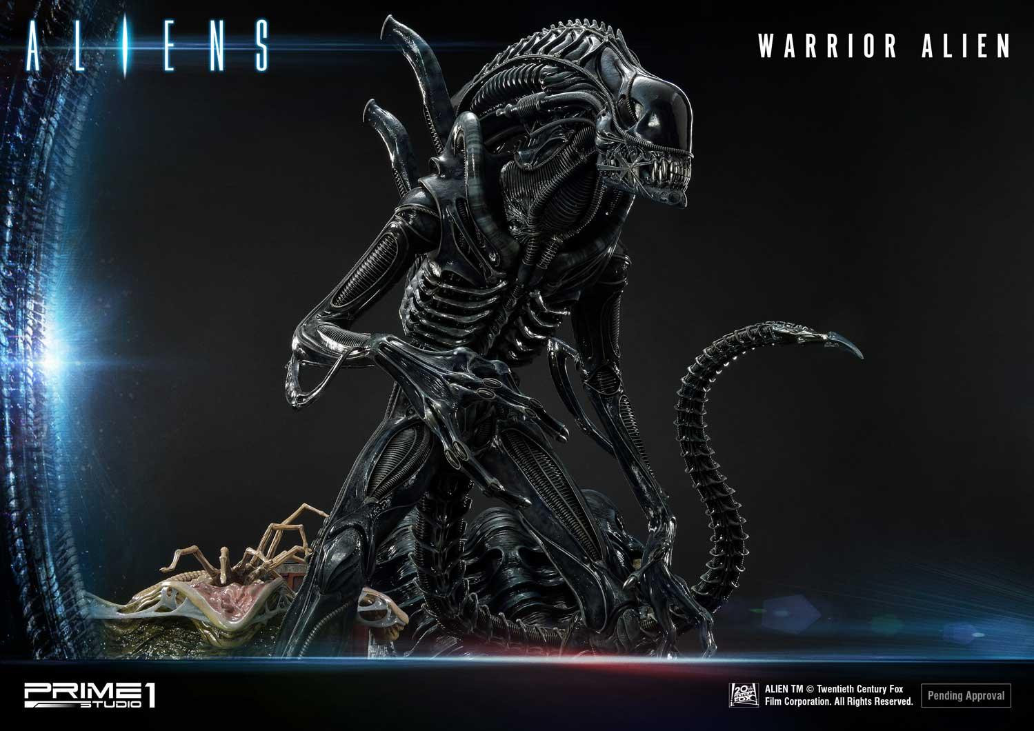 Aliens (Comics) - Alien Warrior - Facehugger - Premium Masterline  (PMDHAL-02) (Prime 1 Studio) photo 38