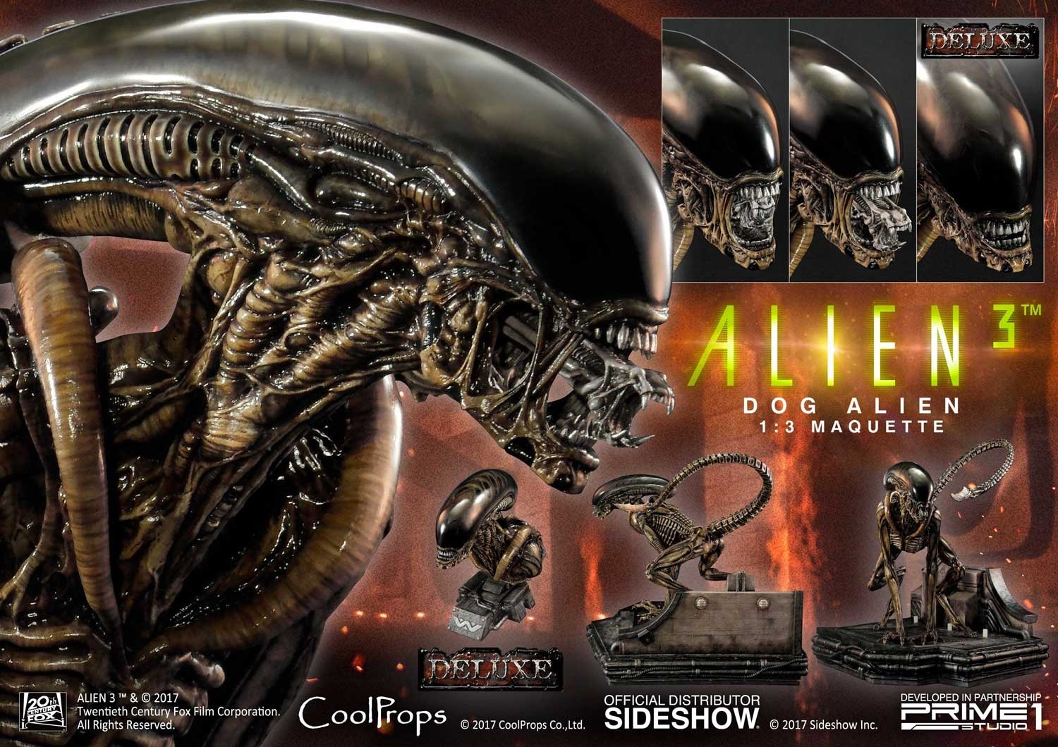 Alien 3 - Dog Alien - Museum Masterline Series (MMAL-01) - 1/3 (CoolProps, Prime 1 Studio)