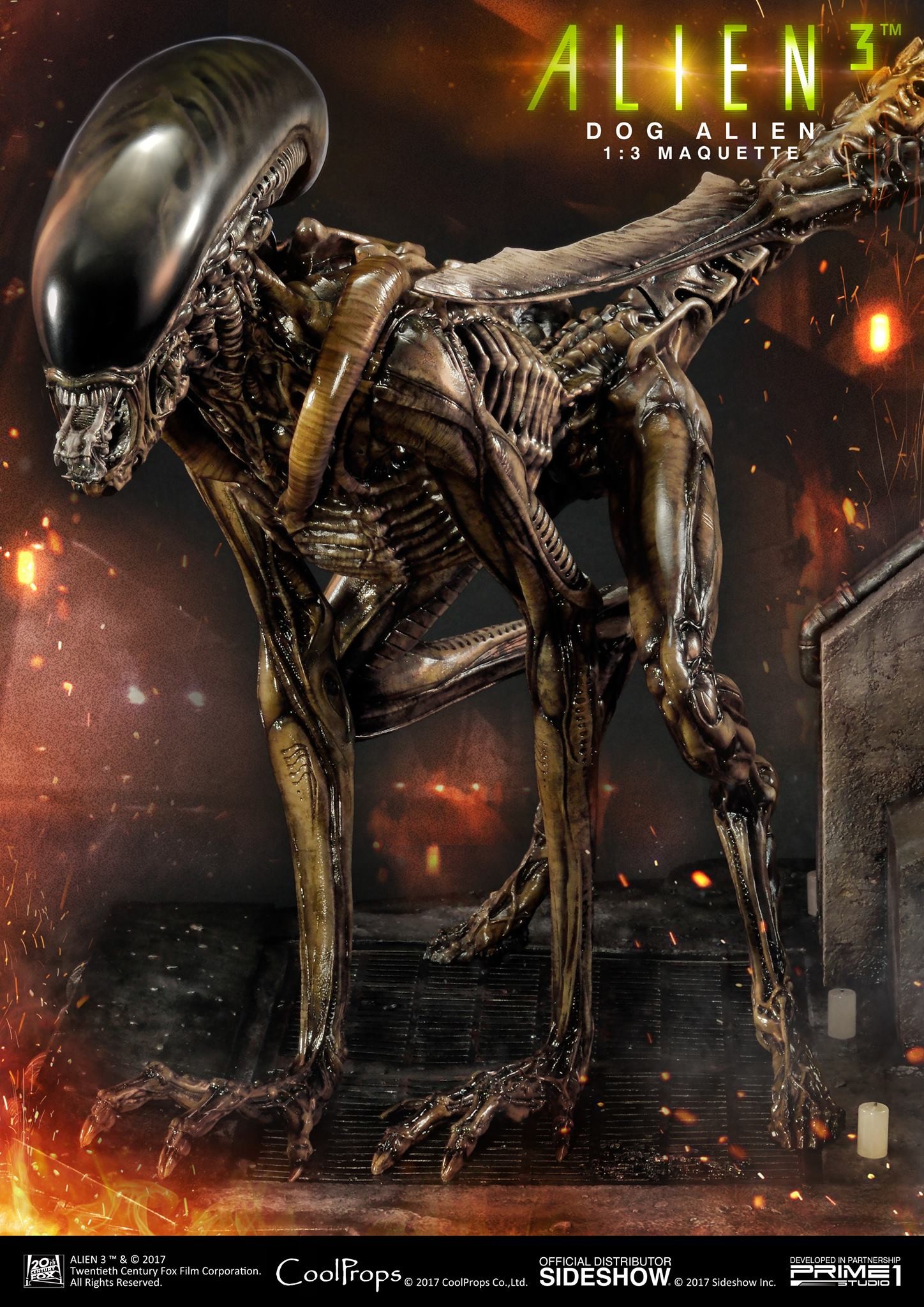 Alien 3 - Dog Alien - Museum Masterline Series  (MMAL-01) - 1/3 (CoolProps, Prime 1 Studio) photo 4