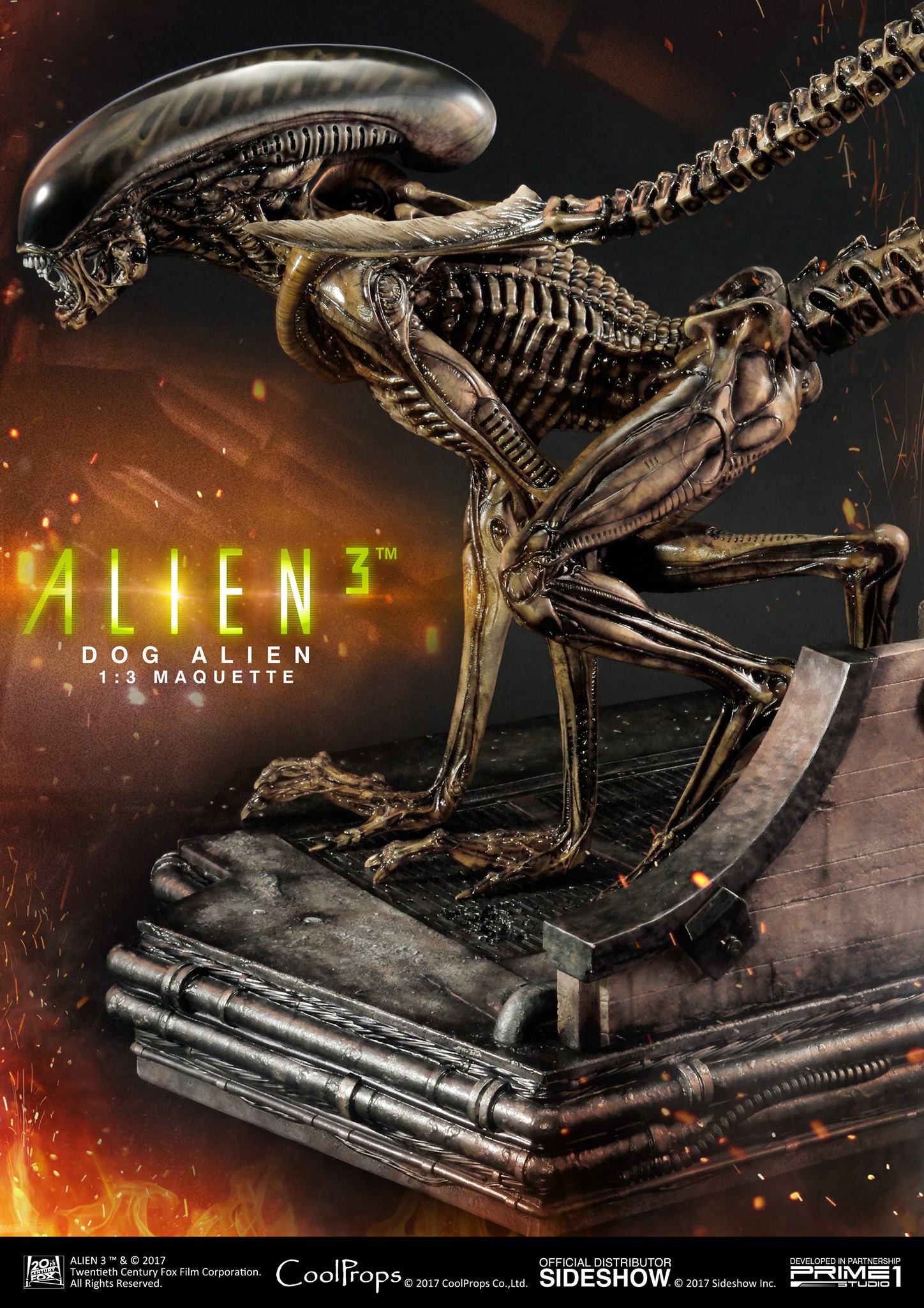 Alien 3 - Dog Alien - Museum Masterline Series  (MMAL-01) - 1/3 (CoolProps, Prime 1 Studio) photo 10