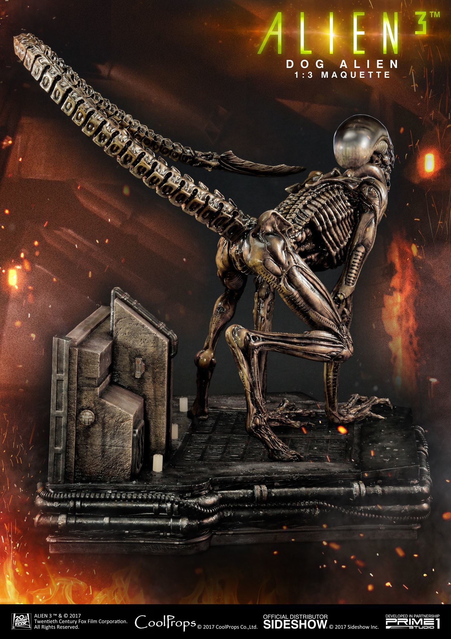 Alien 3 - Dog Alien - Museum Masterline Series  (MMAL-01) - 1/3 (CoolProps, Prime 1 Studio) photo 11