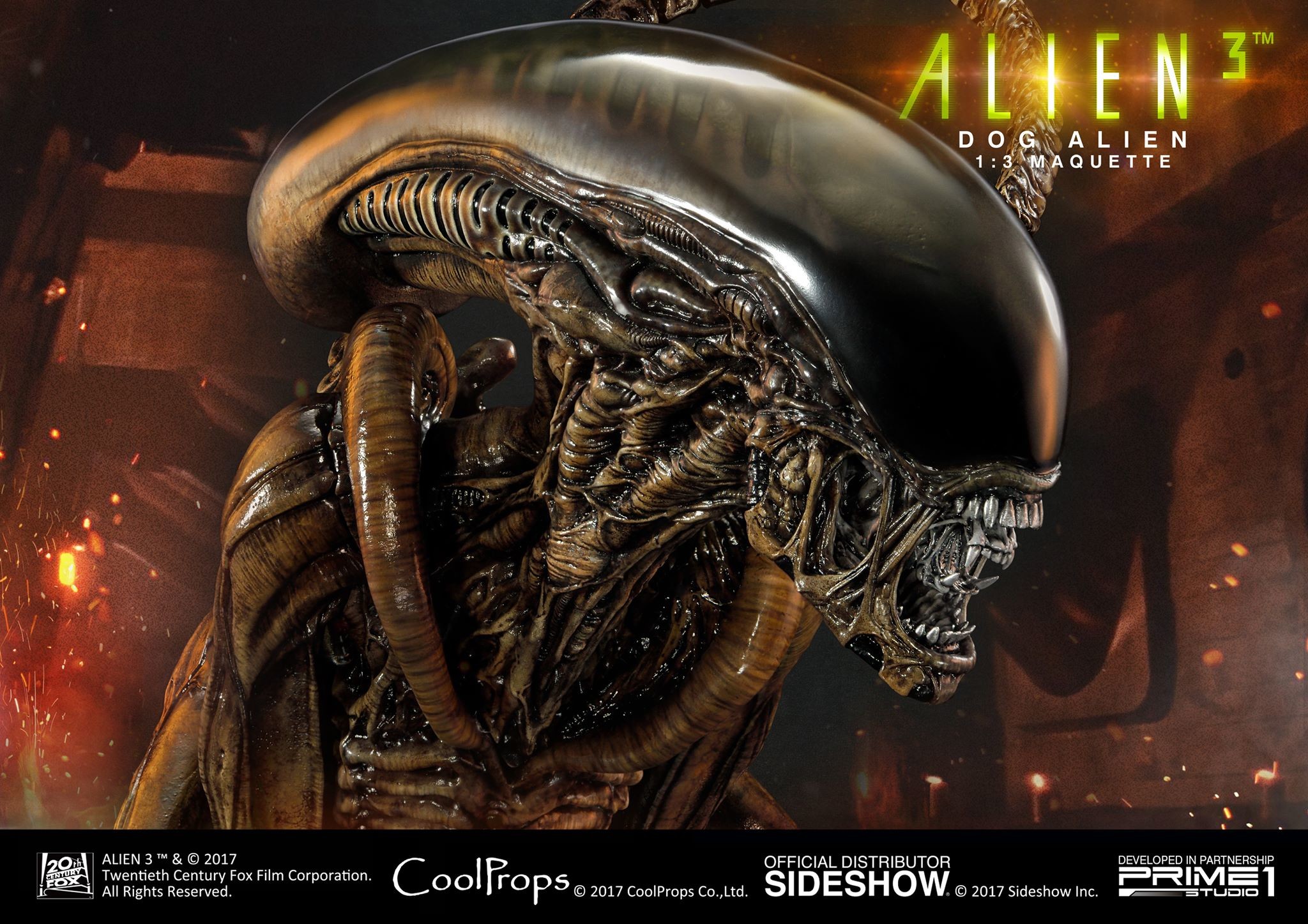 Alien 3 - Dog Alien - Museum Masterline Series  (MMAL-01) - 1/3 (CoolProps, Prime 1 Studio) photo 17