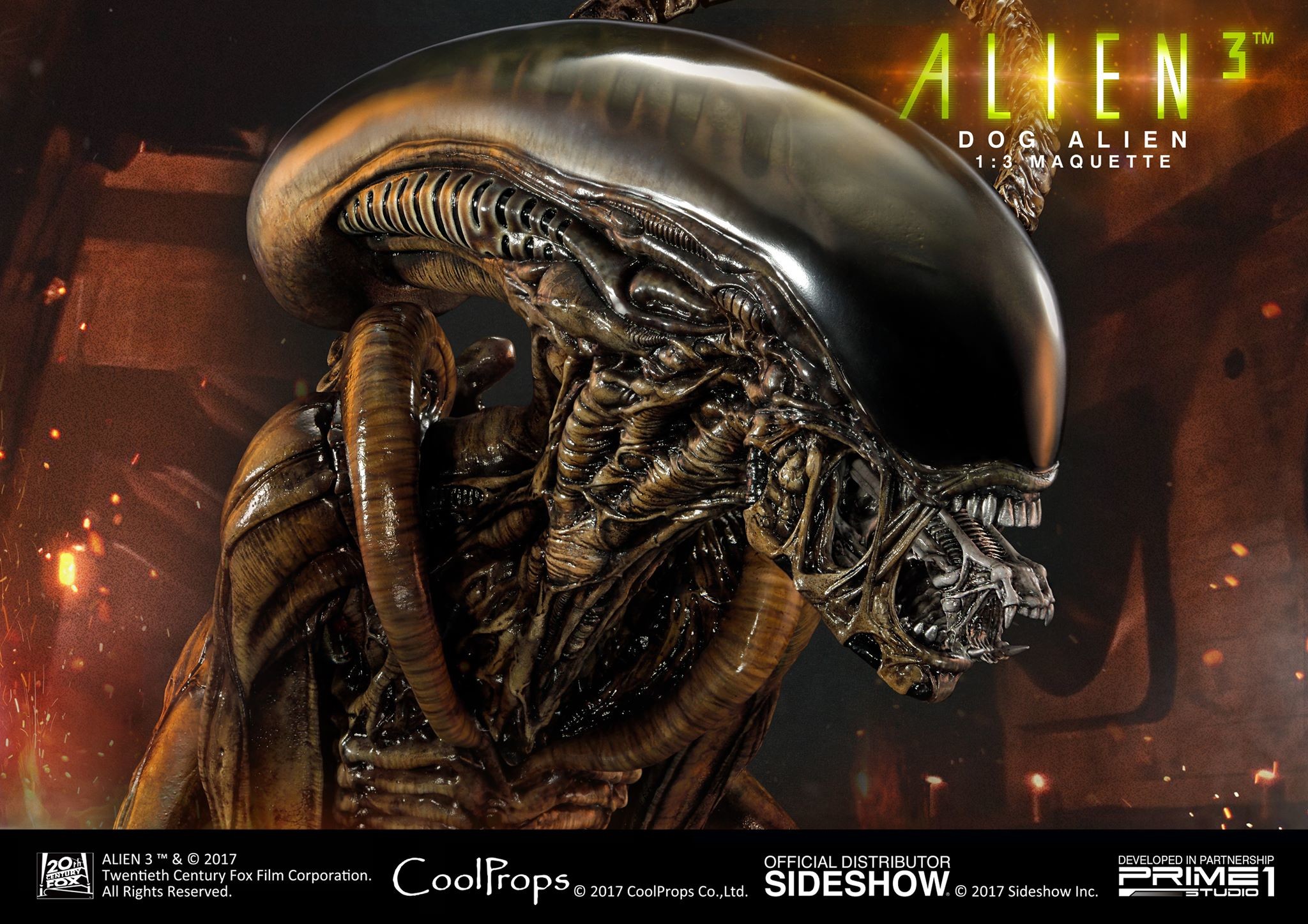 Alien 3 - Dog Alien - Museum Masterline Series  (MMAL-01) - 1/3 (CoolProps, Prime 1 Studio) photo 18
