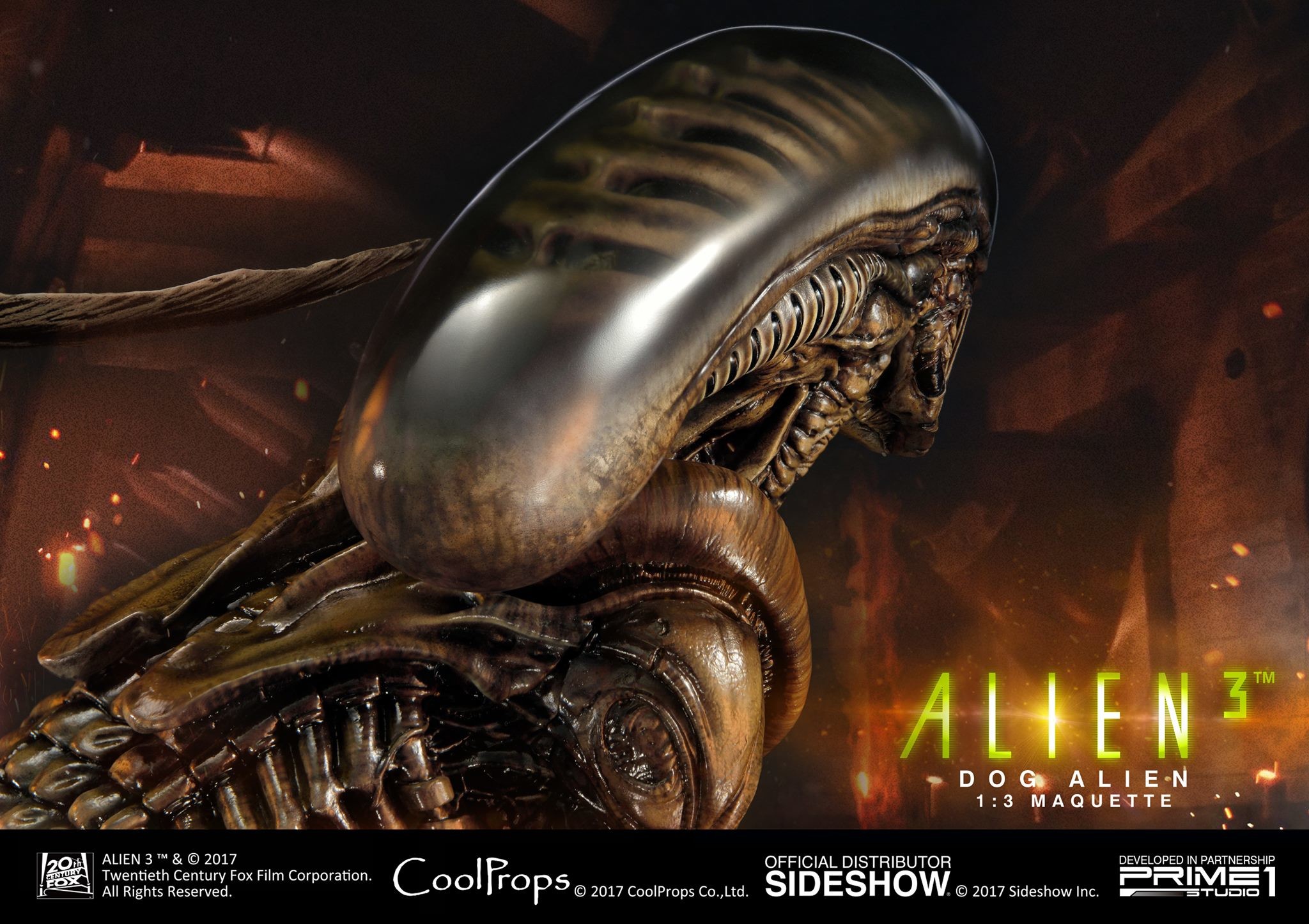 Alien 3 - Dog Alien - Museum Masterline Series  (MMAL-01) - 1/3 (CoolProps, Prime 1 Studio) photo 19