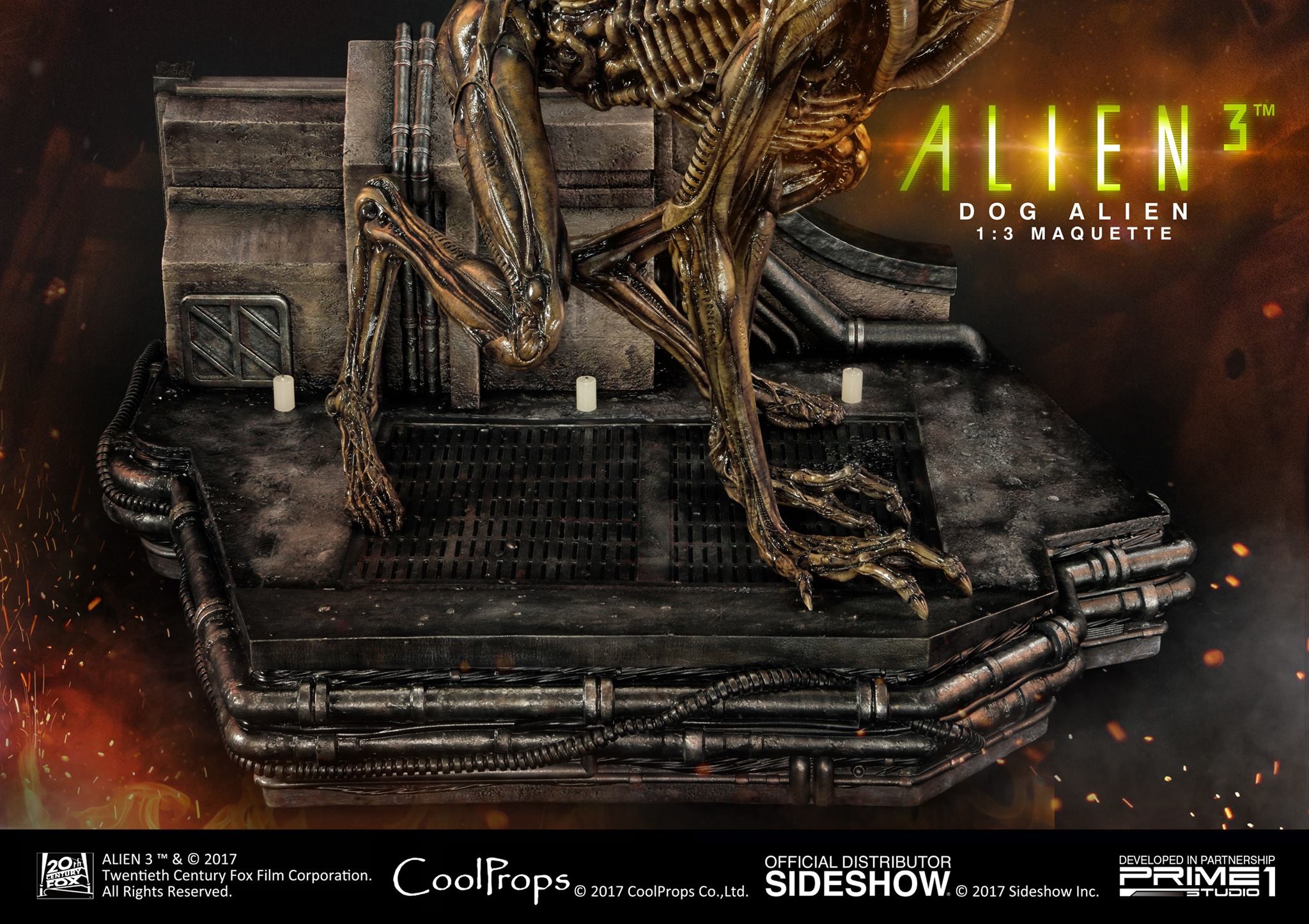 Alien 3 - Dog Alien - Museum Masterline Series  (MMAL-01) - 1/3 (CoolProps, Prime 1 Studio) photo 20