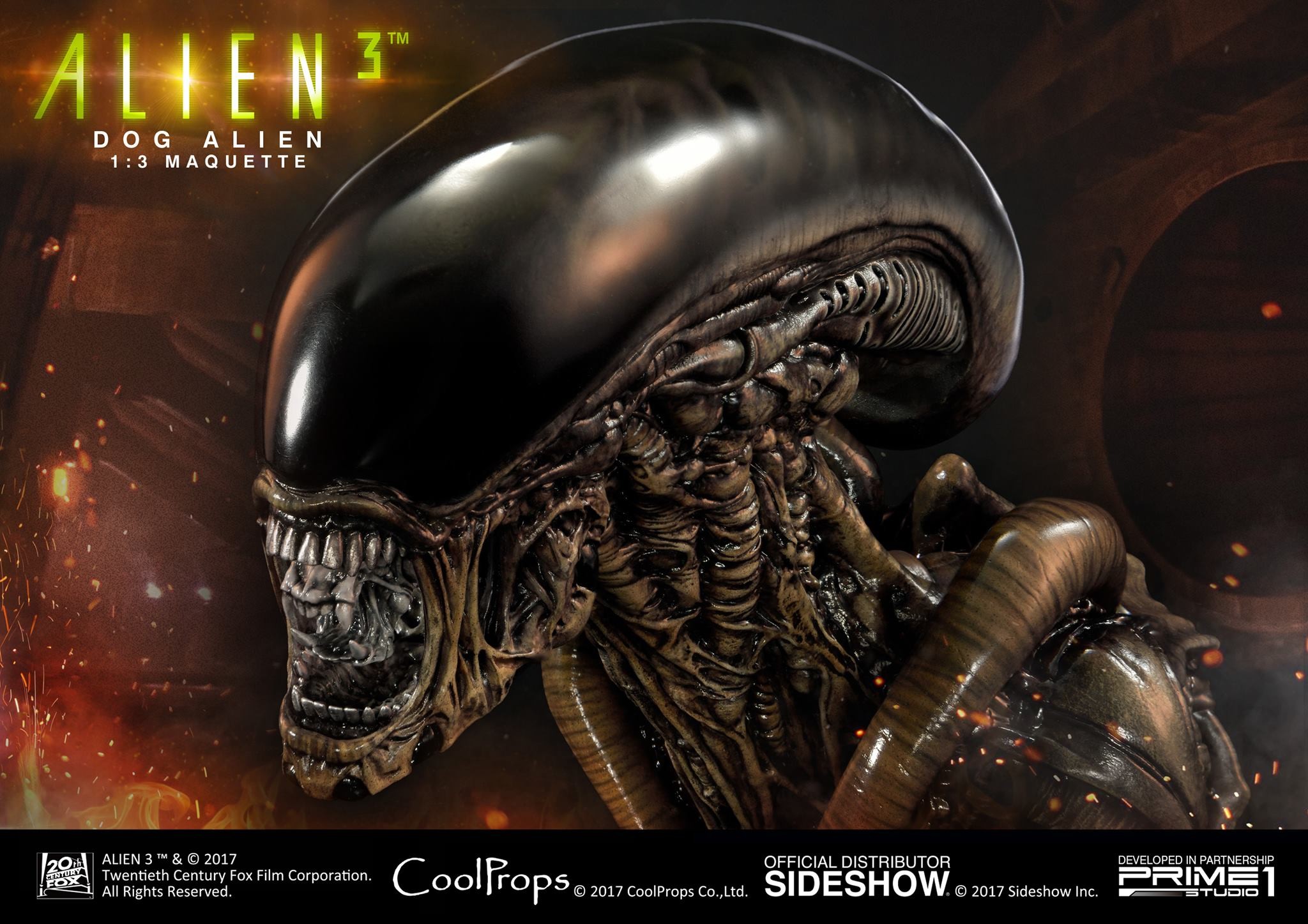 Alien 3 - Dog Alien - Museum Masterline Series  (MMAL-01) - 1/3 (CoolProps, Prime 1 Studio) photo 23