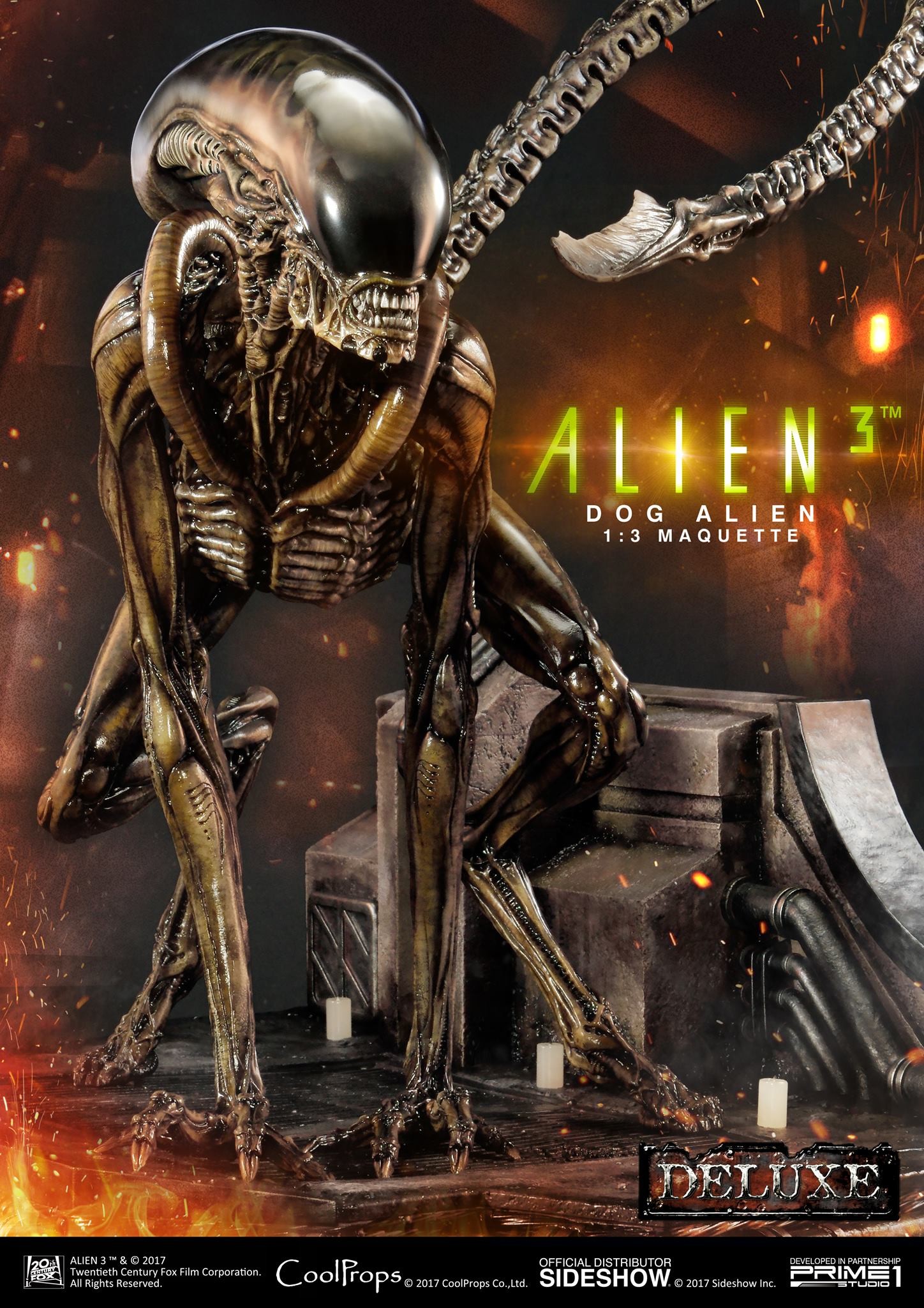 Alien 3 - Dog Alien - Museum Masterline Series  (MMAL-01) - 1/3 (CoolProps, Prime 1 Studio) photo 27