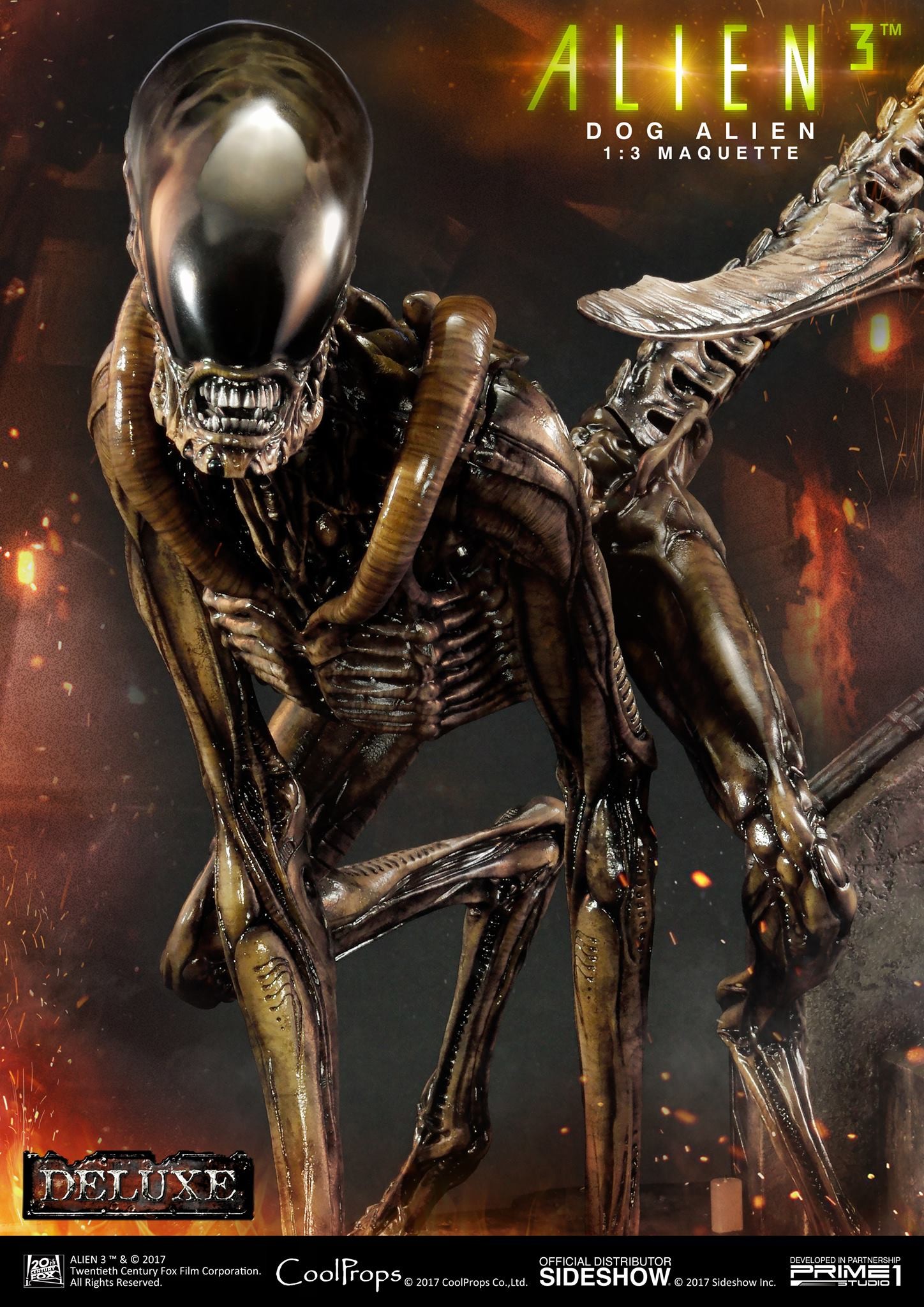 Alien 3 - Dog Alien - Museum Masterline Series  (MMAL-01) - 1/3 (CoolProps, Prime 1 Studio) photo 29