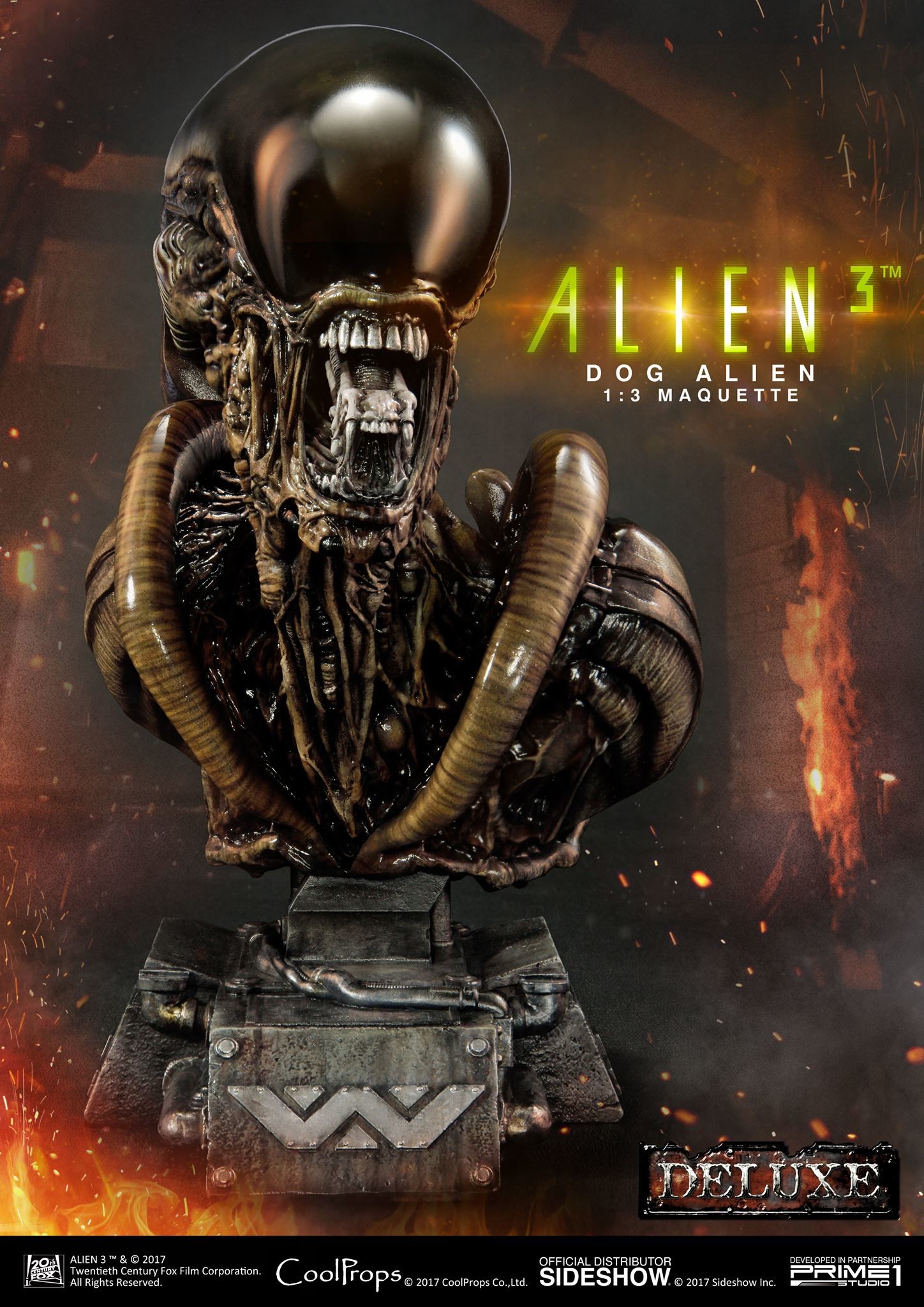 Alien 3 - Dog Alien - Museum Masterline Series  (MMAL-01) - 1/3 (CoolProps, Prime 1 Studio) photo 30