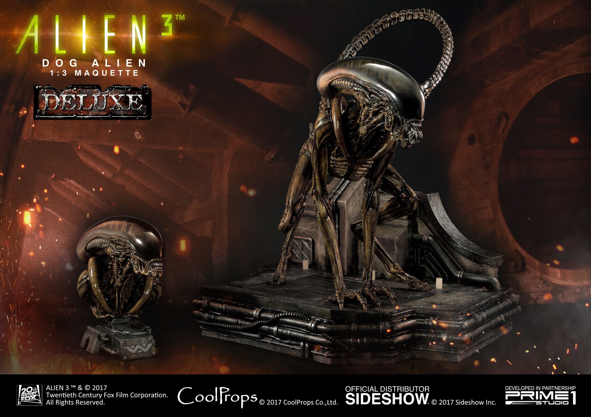 Alien 3 - Dog Alien - Museum Masterline Series  (MMAL-01) - 1/3 (CoolProps, Prime 1 Studio) photo 42