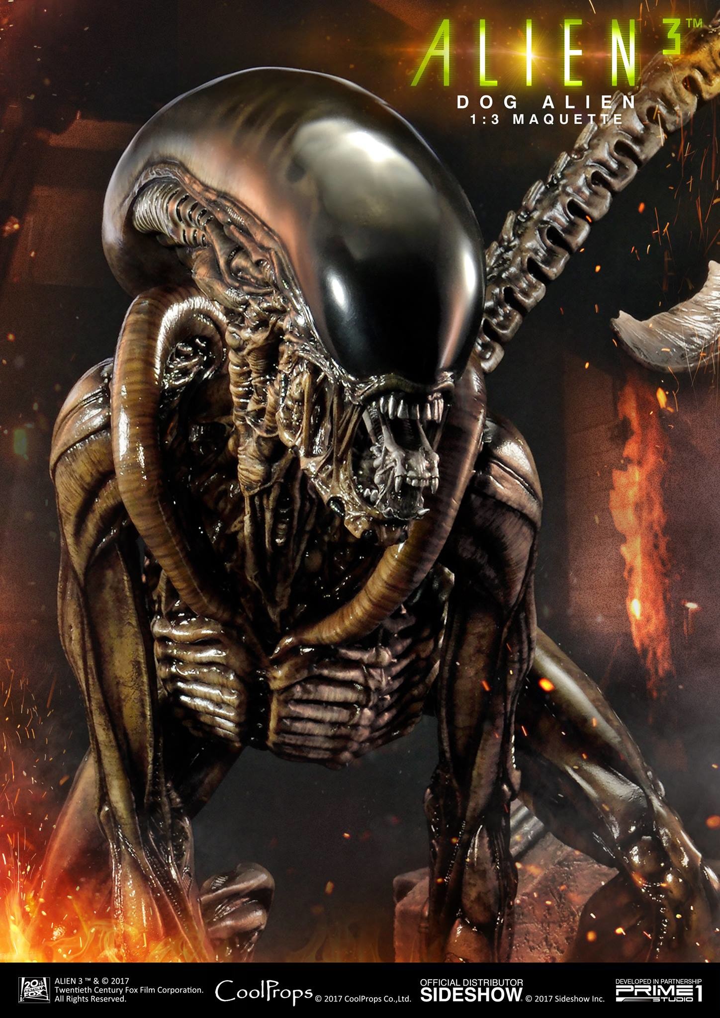 Alien 3 - Dog Alien - Museum Masterline Series  (MMAL-01) - 1/3 (CoolProps, Prime 1 Studio) photo 43