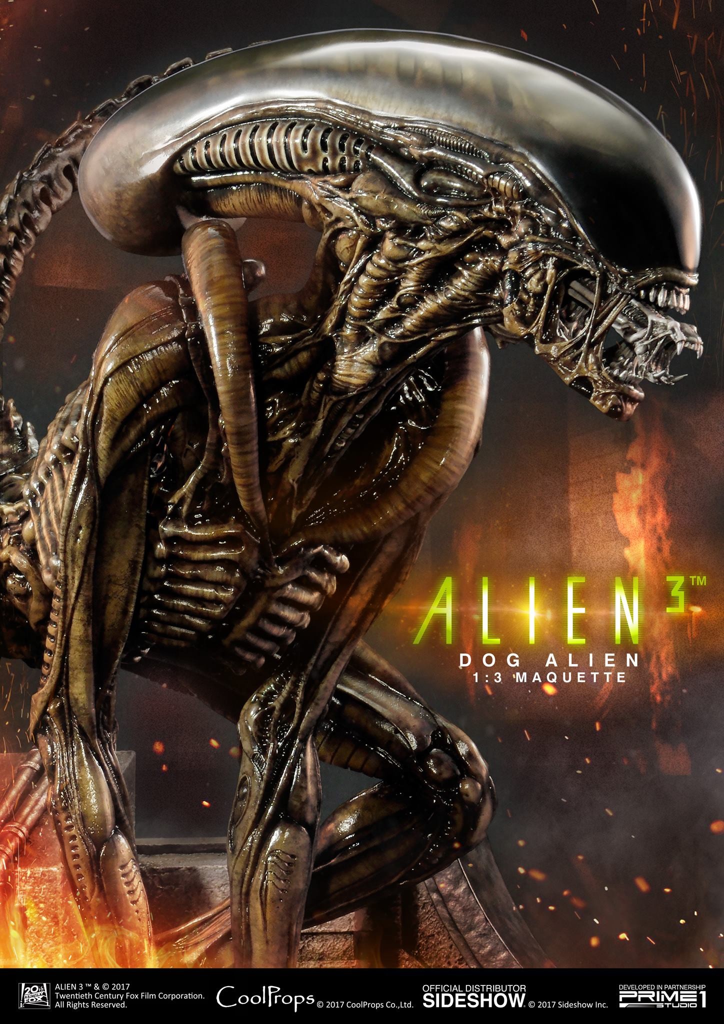 Alien 3 - Dog Alien - Museum Masterline Series  (MMAL-01) - 1/3 (CoolProps, Prime 1 Studio) photo 45