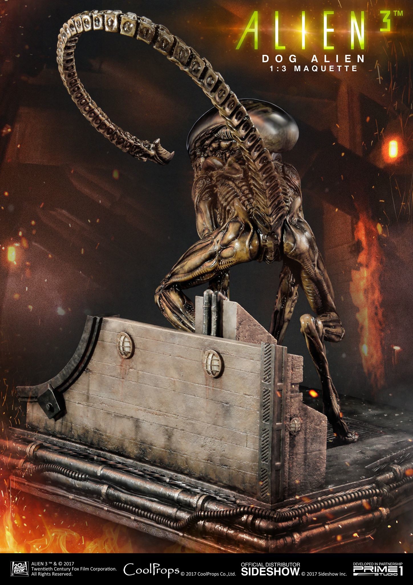 Alien 3 - Dog Alien - Museum Masterline Series  (MMAL-01) - 1/3 (CoolProps, Prime 1 Studio) photo 50