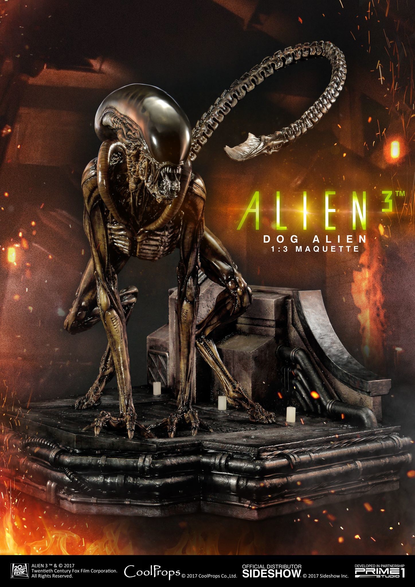 Alien 3 - Dog Alien - Museum Masterline Series  (MMAL-01) - 1/3 (CoolProps, Prime 1 Studio) photo 52