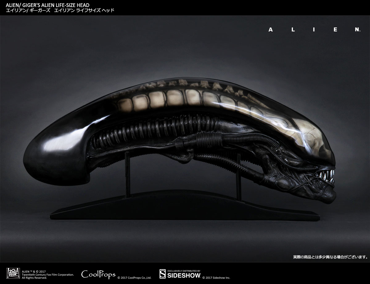 Alien - Bust - Prop Replica - 1/1 (CoolProps, Sideshow Collectibles) photo 6
