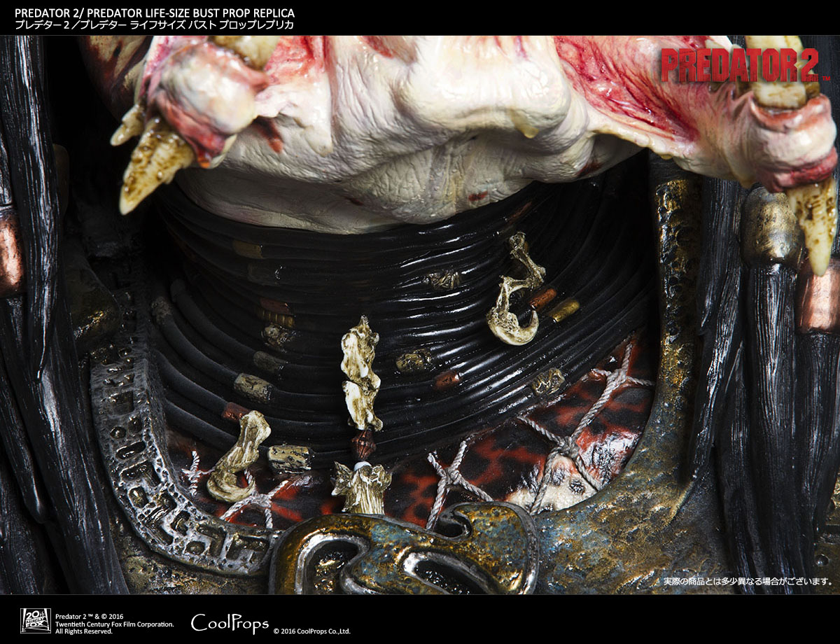 Predator 2 - City Hunter - Bust - Prop Replica - 1/1 (CoolProps) photo 11
