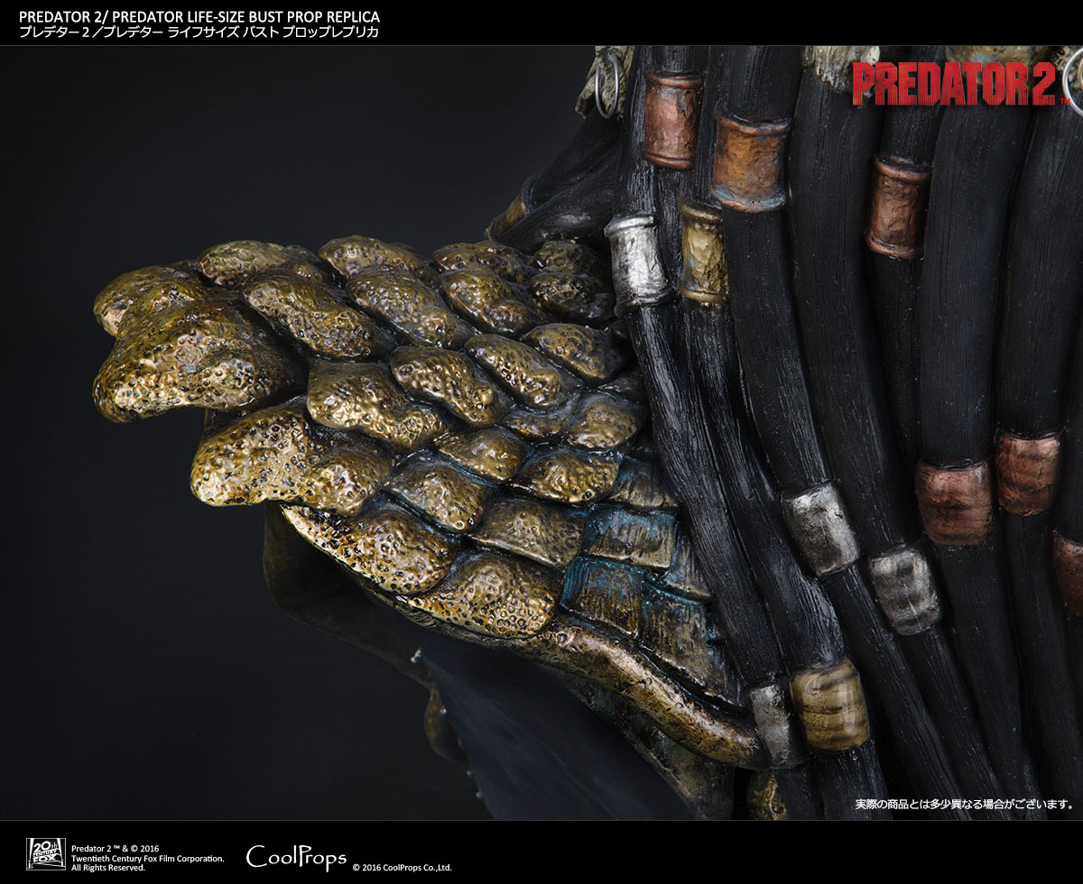 Predator 2 - City Hunter - Bust - Prop Replica - 1/1 (CoolProps) photo 14