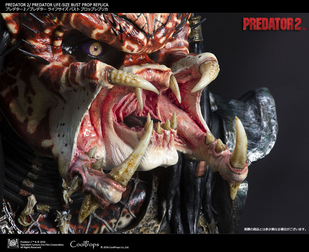 Predator 2 - City Hunter - Bust - Prop Replica - 1/1 (CoolProps) photo 15