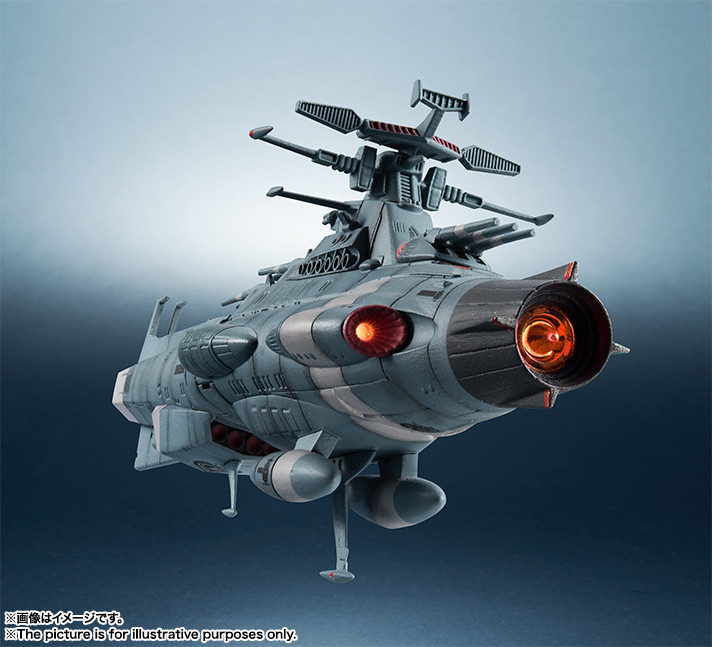 Uchuu Senkan Yamato 2202: Ai no Senshi-tachi - Kikan Taizen - Earth Federation Battleship Dreadnought - 1/2000 (Bandai) photo 6