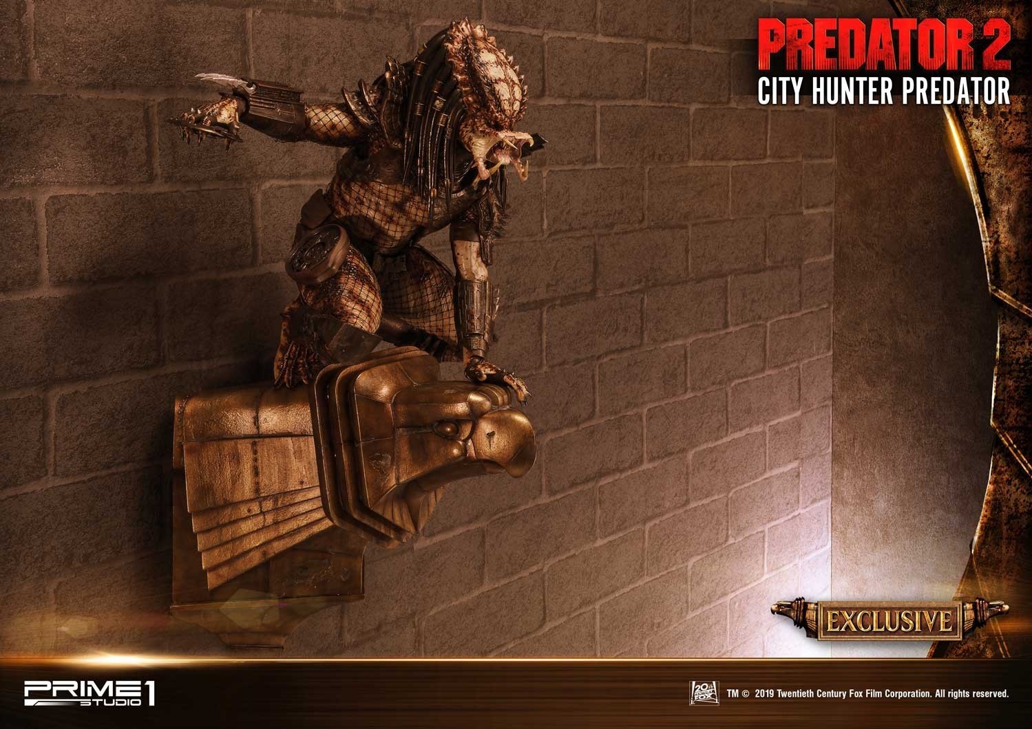 Predator 2 - City Hunter - 3D Wall Art (WAPR-01) (Prime 1 Studio) photo 3