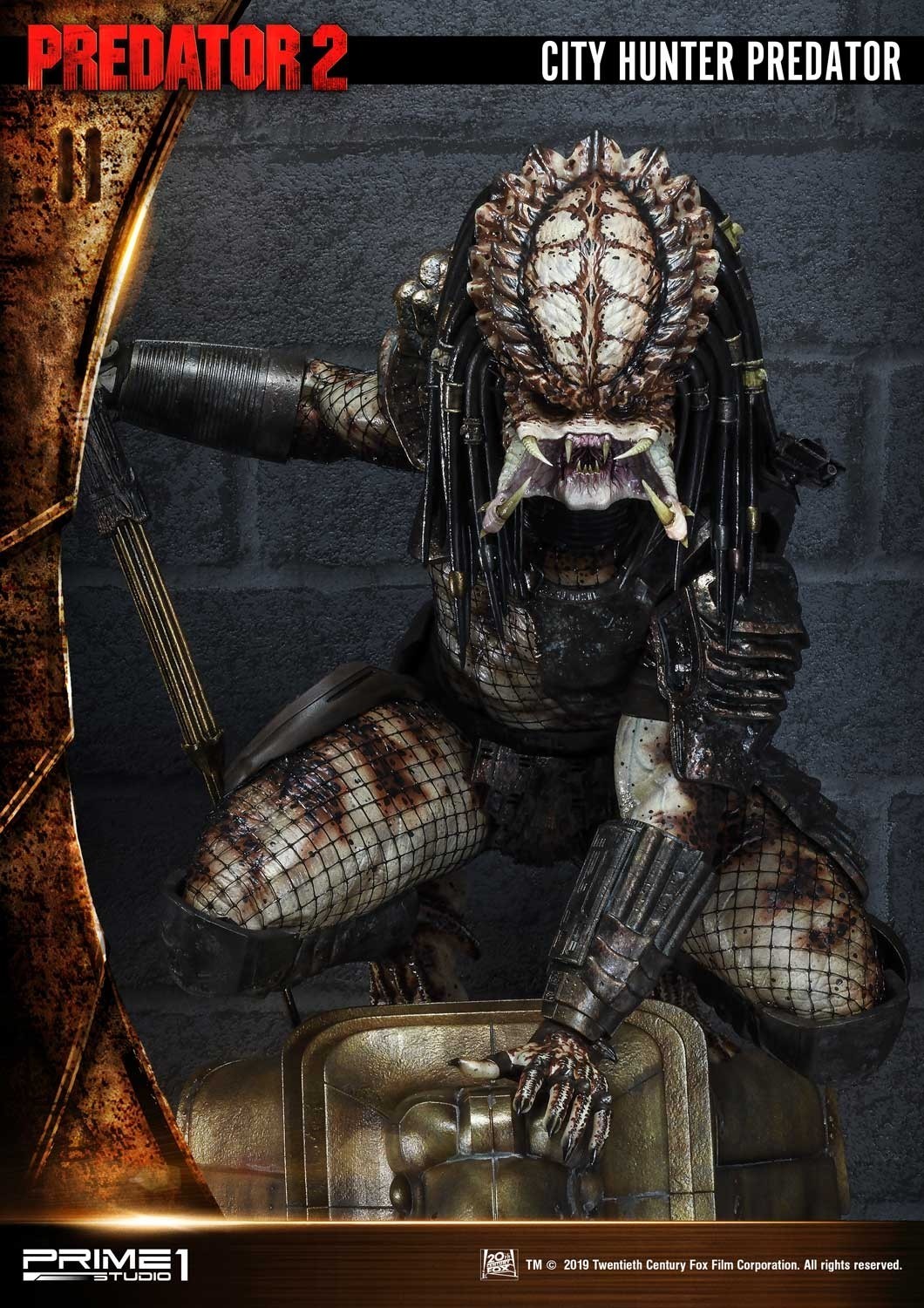 Predator 2 - City Hunter - 3D Wall Art (WAPR-01) (Prime 1 Studio) photo 10