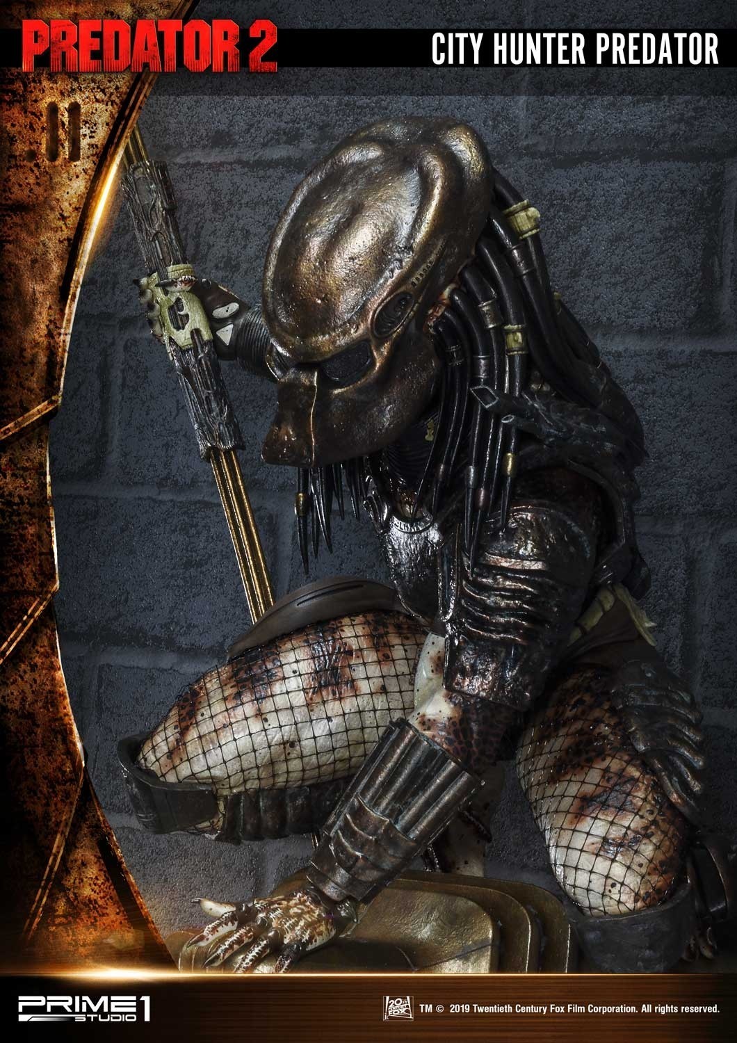 Predator 2 - City Hunter - 3D Wall Art (WAPR-01) (Prime 1 Studio) photo 11