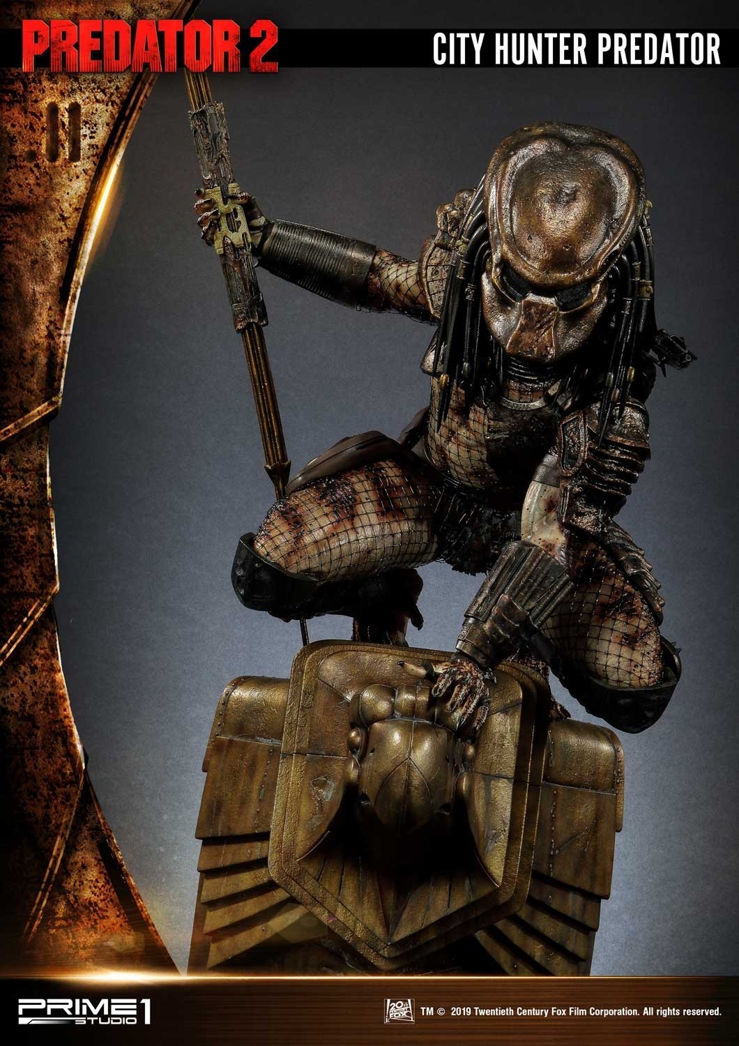 Predator 2 - City Hunter - 3D Wall Art (WAPR-01) (Prime 1 Studio) photo 12