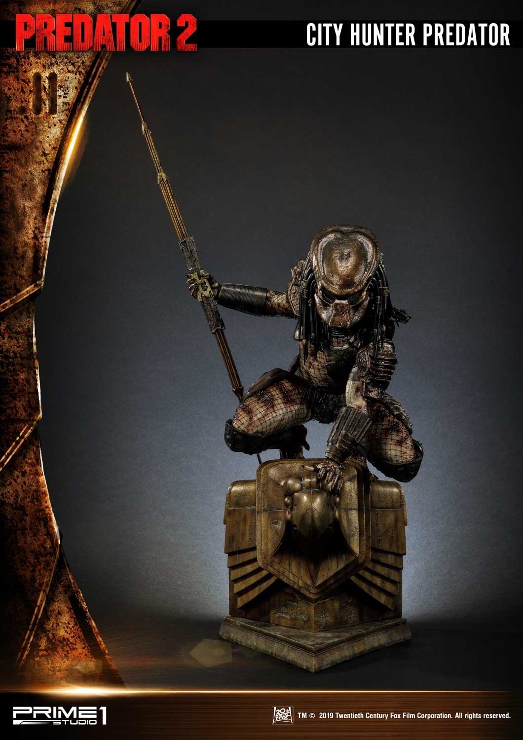 Predator 2 - City Hunter - 3D Wall Art (WAPR-01) (Prime 1 Studio) photo 13