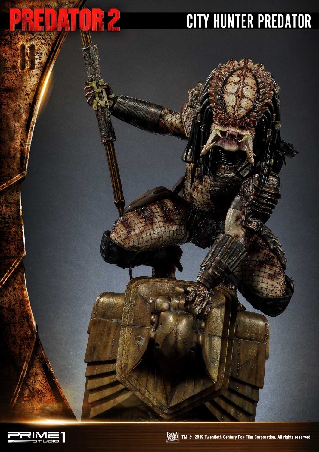 Predator 2 - City Hunter - 3D Wall Art (WAPR-01) (Prime 1 Studio) photo 15