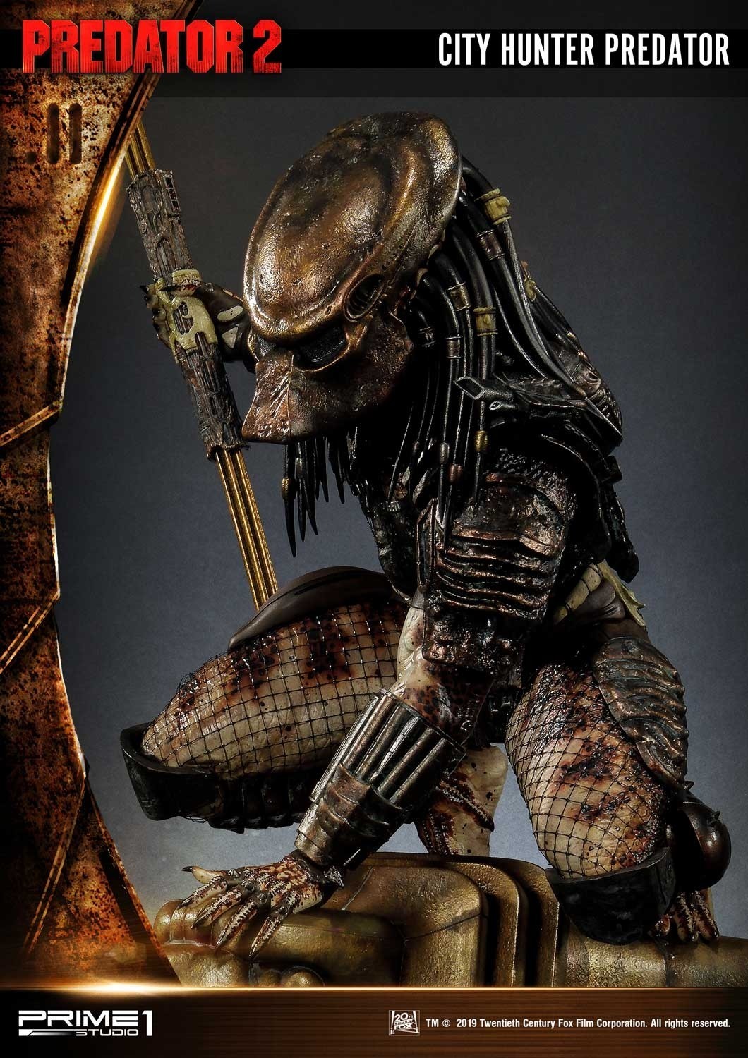 Predator 2 - City Hunter - 3D Wall Art (WAPR-01) (Prime 1 Studio) photo 16