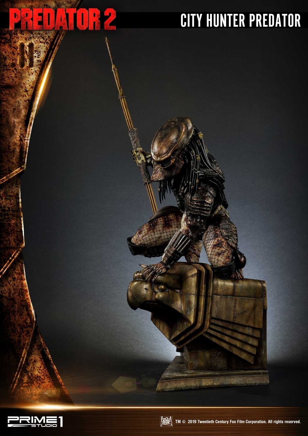 Predator 2 - City Hunter - 3D Wall Art (WAPR-01) (Prime 1 Studio) photo 17