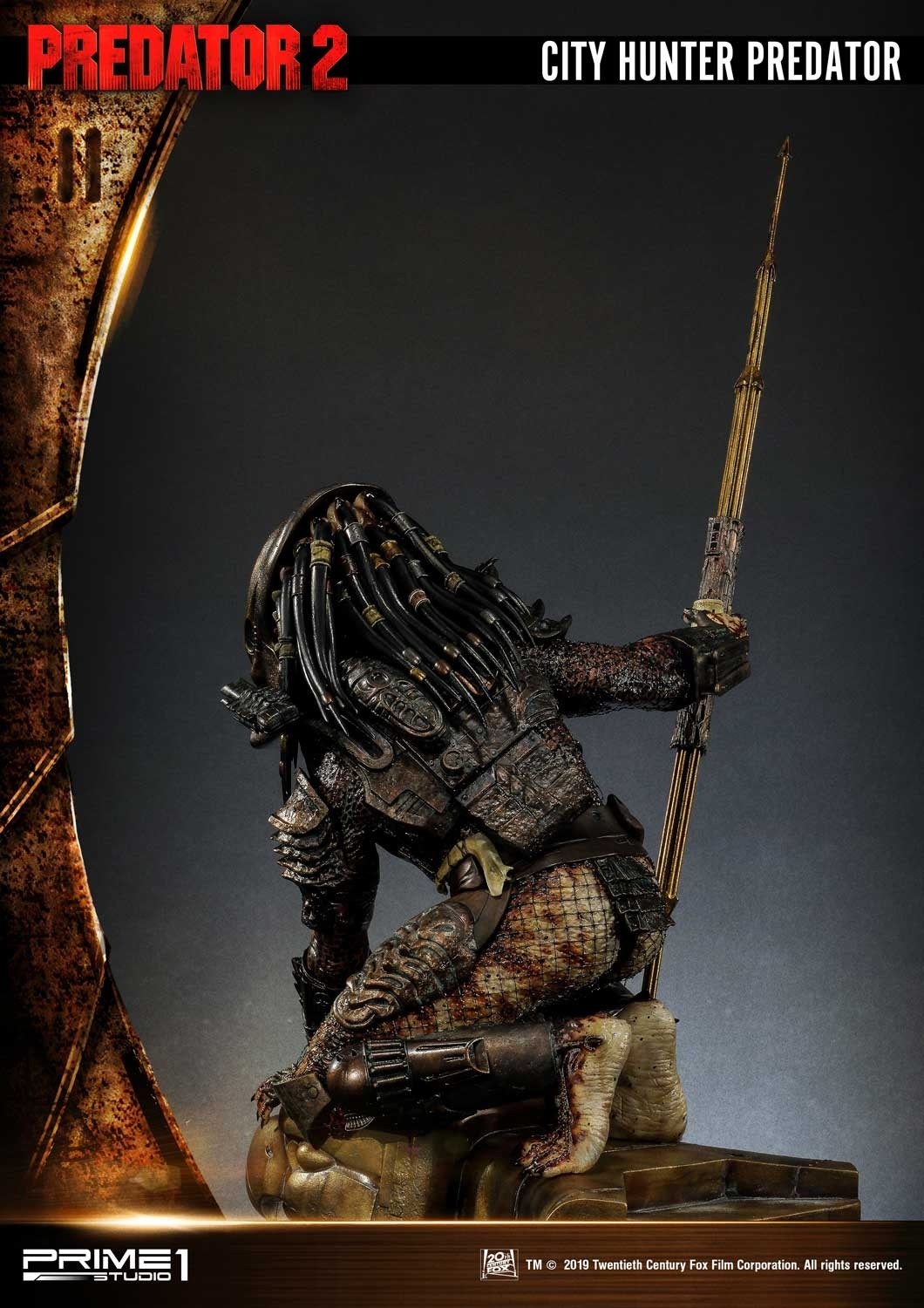 Predator 2 - City Hunter - 3D Wall Art (WAPR-01) (Prime 1 Studio) photo 18