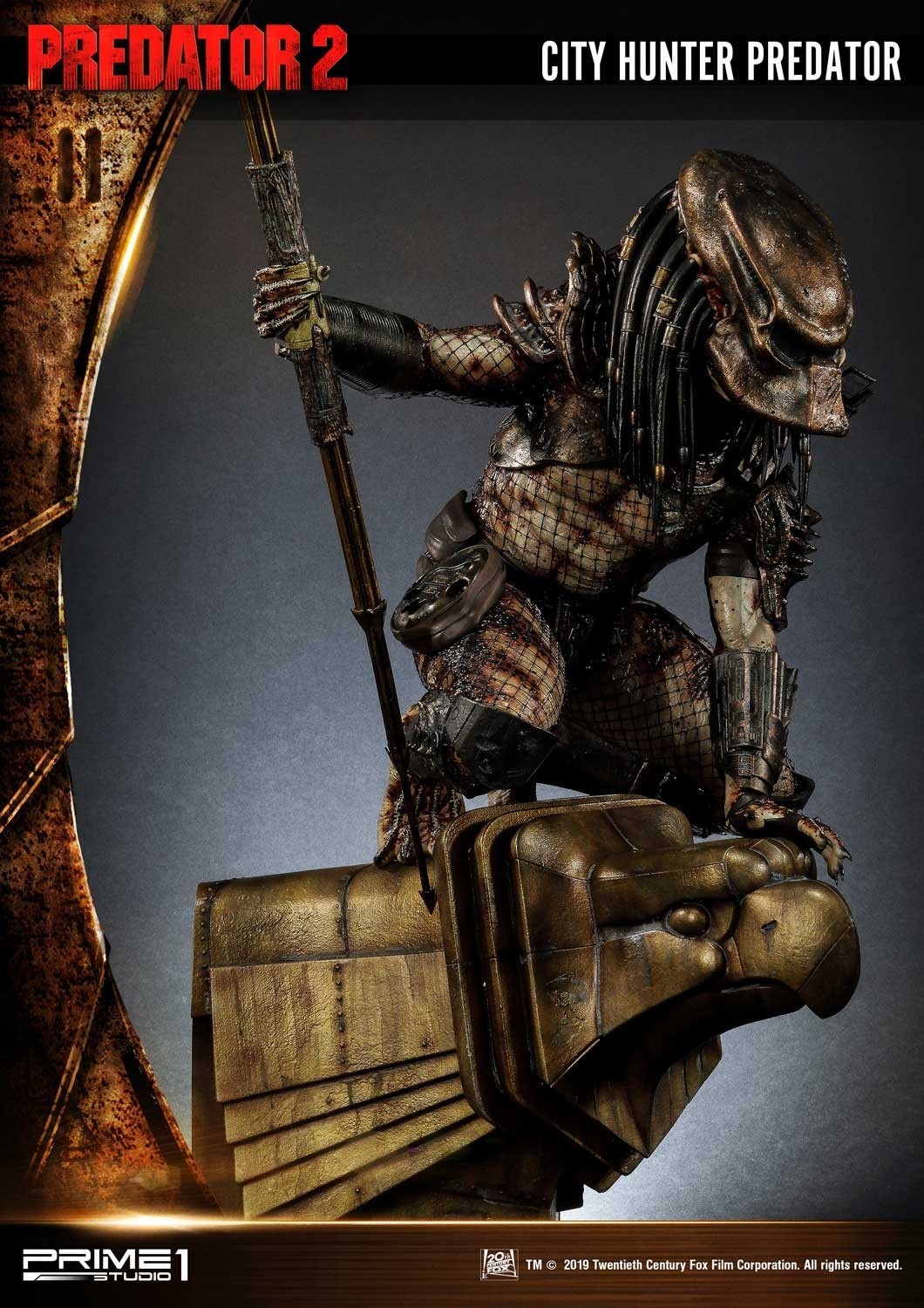 Predator 2 - City Hunter - 3D Wall Art (WAPR-01) (Prime 1 Studio) photo 20