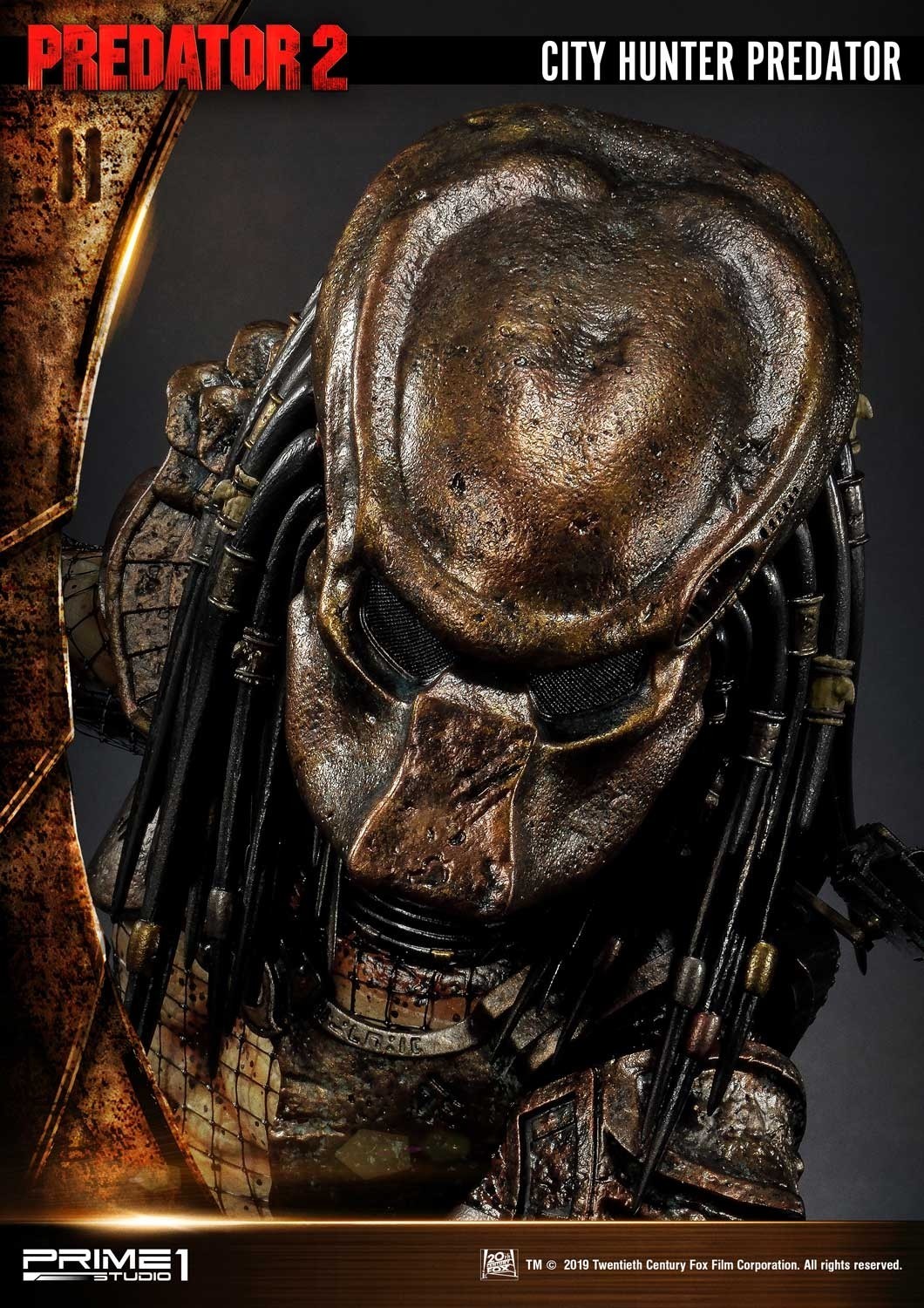 Predator 2 - City Hunter - 3D Wall Art (WAPR-01) (Prime 1 Studio) photo 21