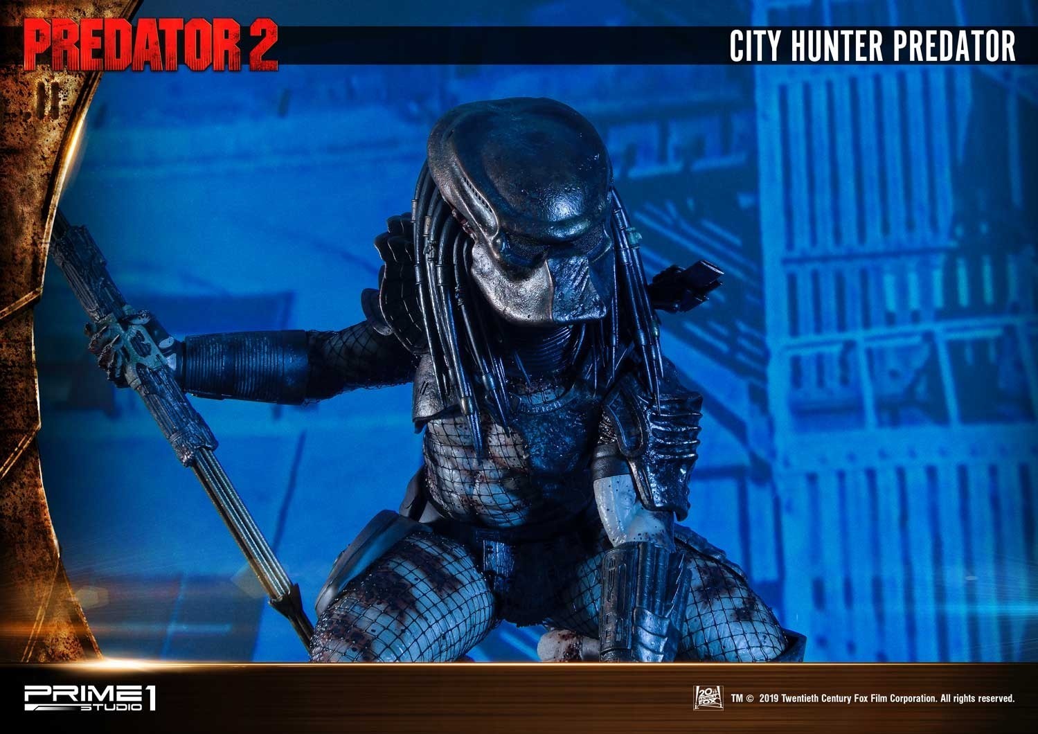 Predator 2 - City Hunter - 3D Wall Art (WAPR-01) (Prime 1 Studio) photo 23