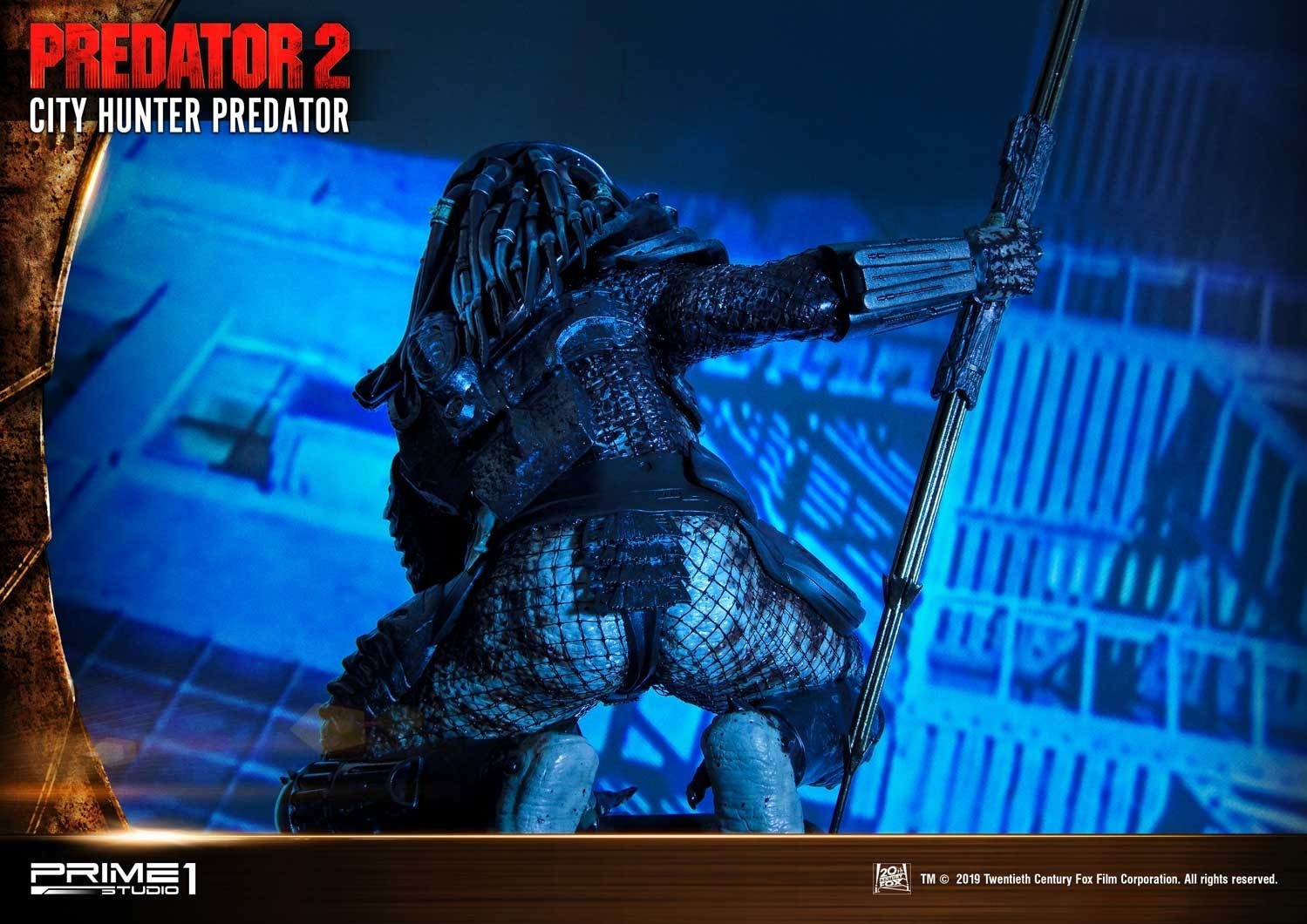 Predator 2 - City Hunter - 3D Wall Art (WAPR-01) (Prime 1 Studio) photo 24