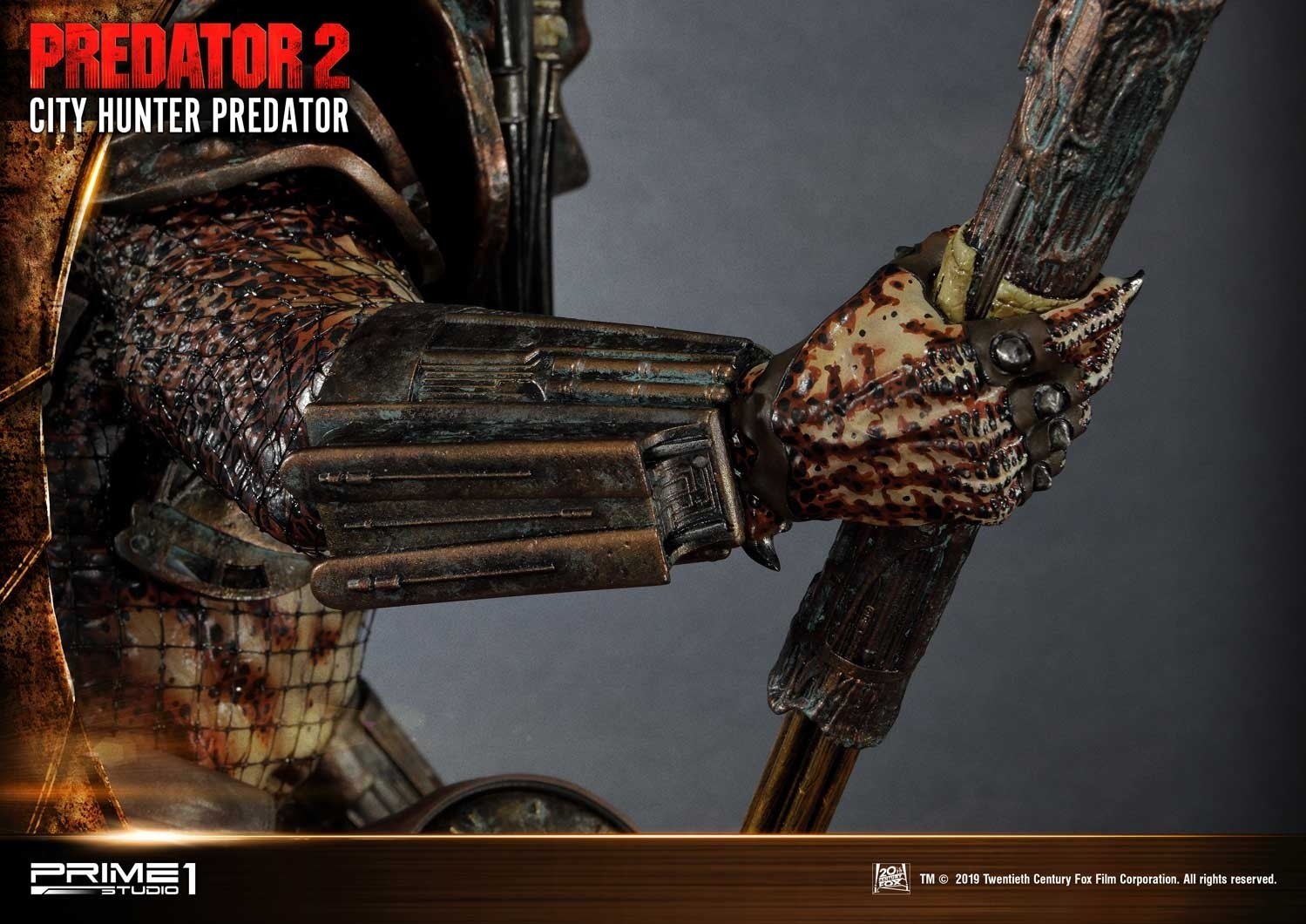 Predator 2 - City Hunter - 3D Wall Art (WAPR-01) (Prime 1 Studio) photo 26