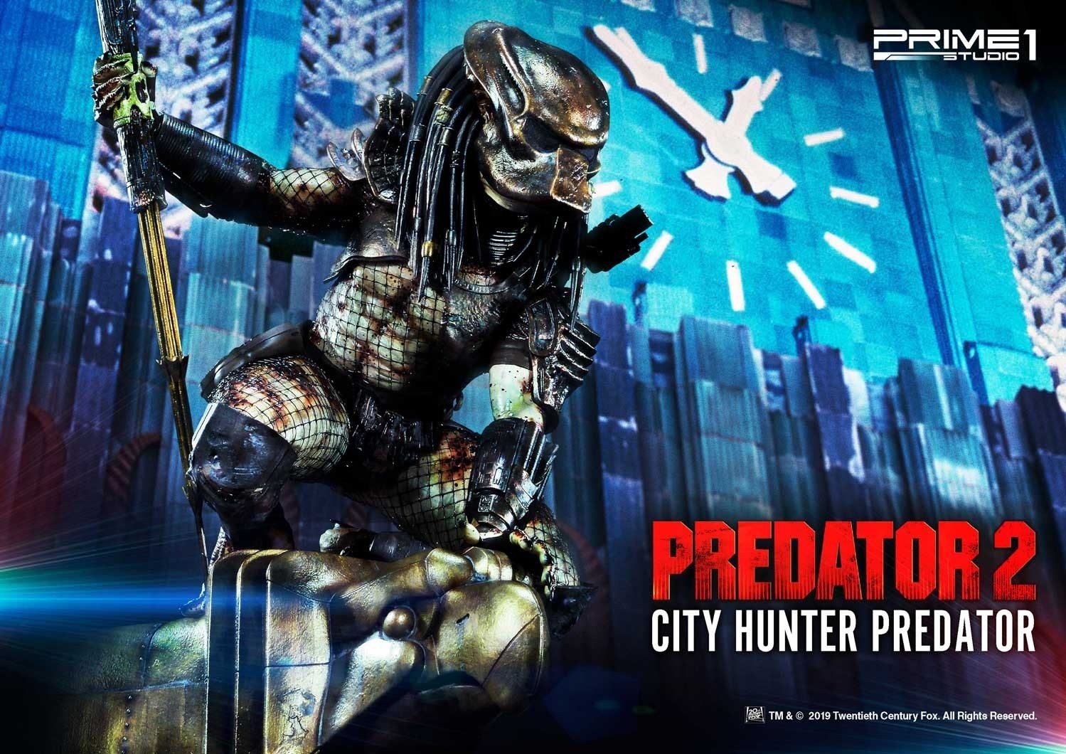 Predator 2 - City Hunter - 3D Wall Art (WAPR-01) (Prime 1 Studio) photo 31