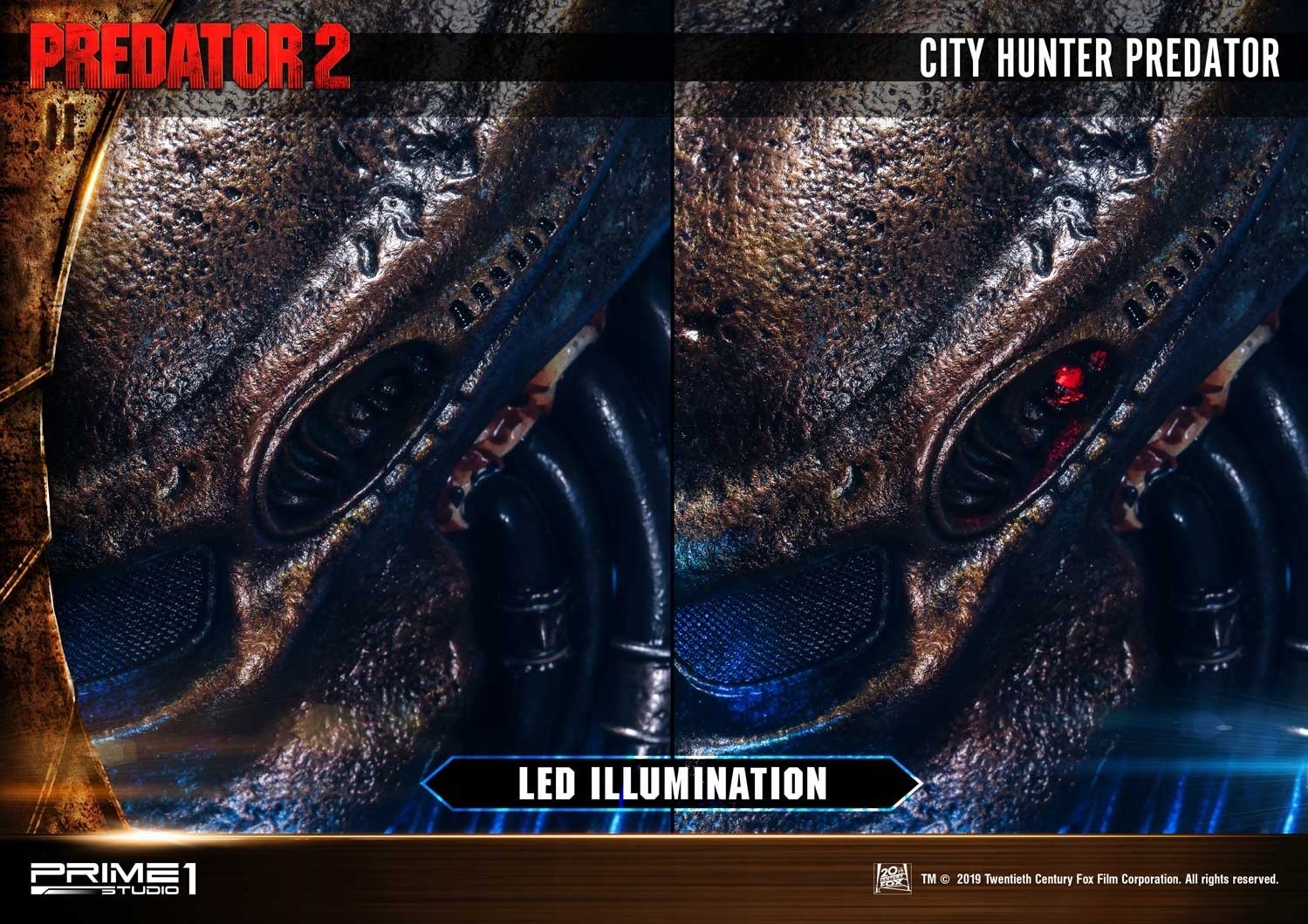 Predator 2 - City Hunter - 3D Wall Art (WAPR-01) (Prime 1 Studio) photo 32