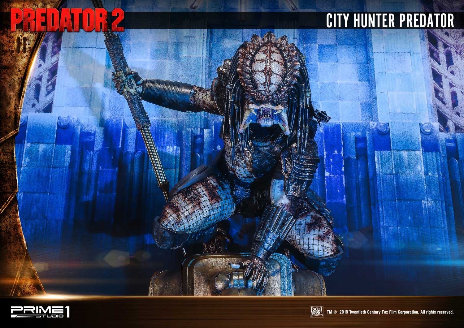Predator 2 - City Hunter - 3D Wall Art (WAPR-01) (Prime 1 Studio) photo 35