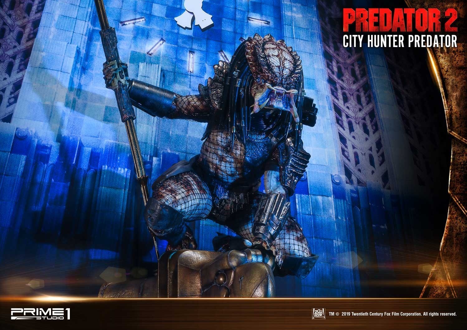 Predator 2 - City Hunter - 3D Wall Art (WAPR-01) (Prime 1 Studio) photo 37