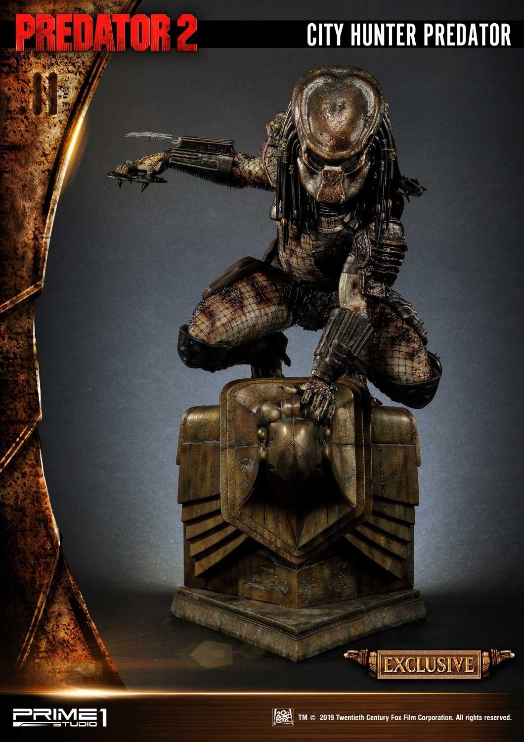 Predator 2 - City Hunter - 3D Wall Art (WAPR-01) (Prime 1 Studio) photo 41