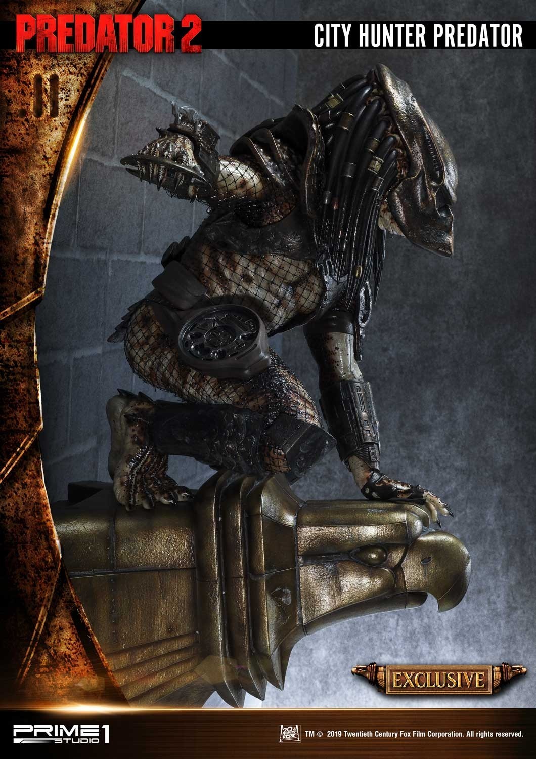 Predator 2 - City Hunter - 3D Wall Art (WAPR-01) (Prime 1 Studio) photo 43