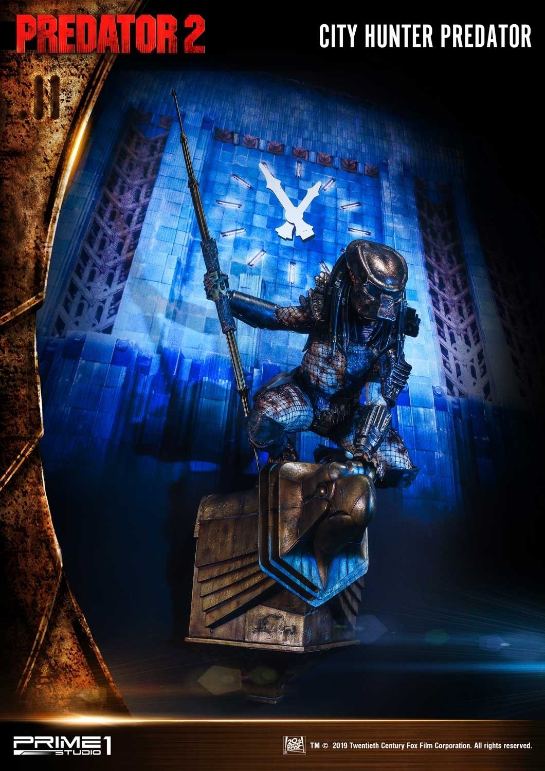 Predator 2 - City Hunter - 3D Wall Art (WAPR-01) (Prime 1 Studio) photo 44